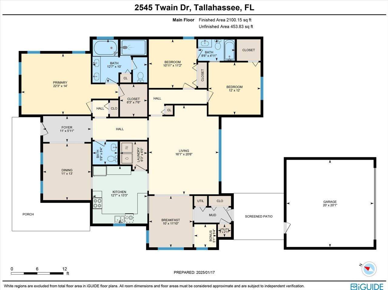Tallahassee, FL 32311,2545 TWAIN Drive