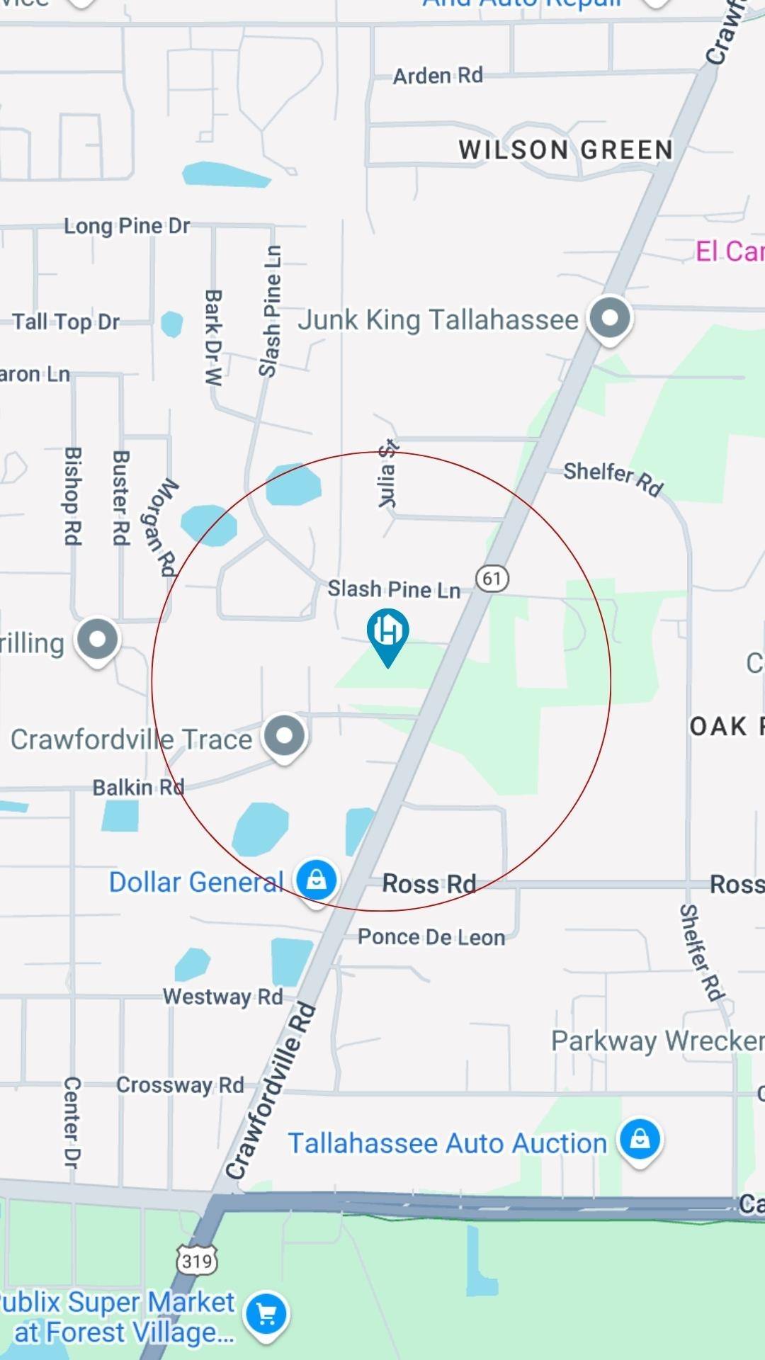 Tallahassee, FL 32305,4406 Crawfordville Road