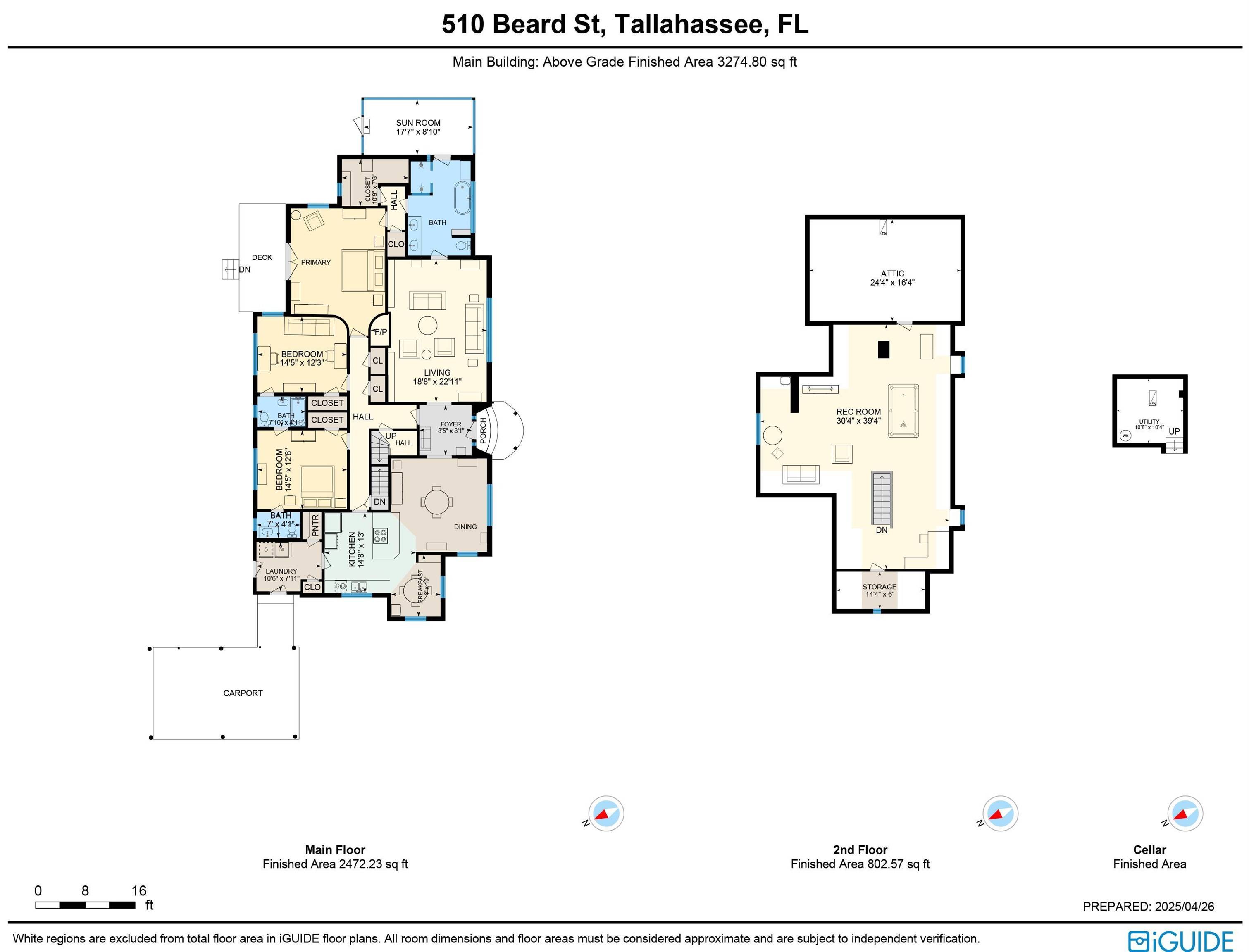 Tallahassee, FL 32303,510 Beard Street