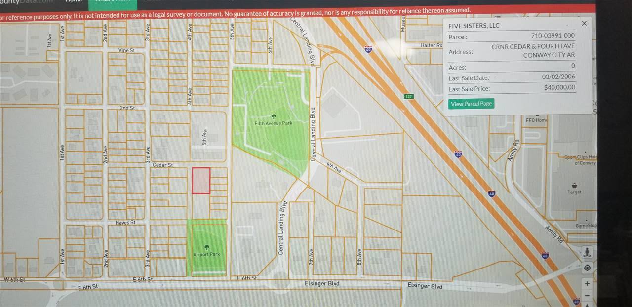 Conway, AR 72032-0000,24 Lots Hays ADD
