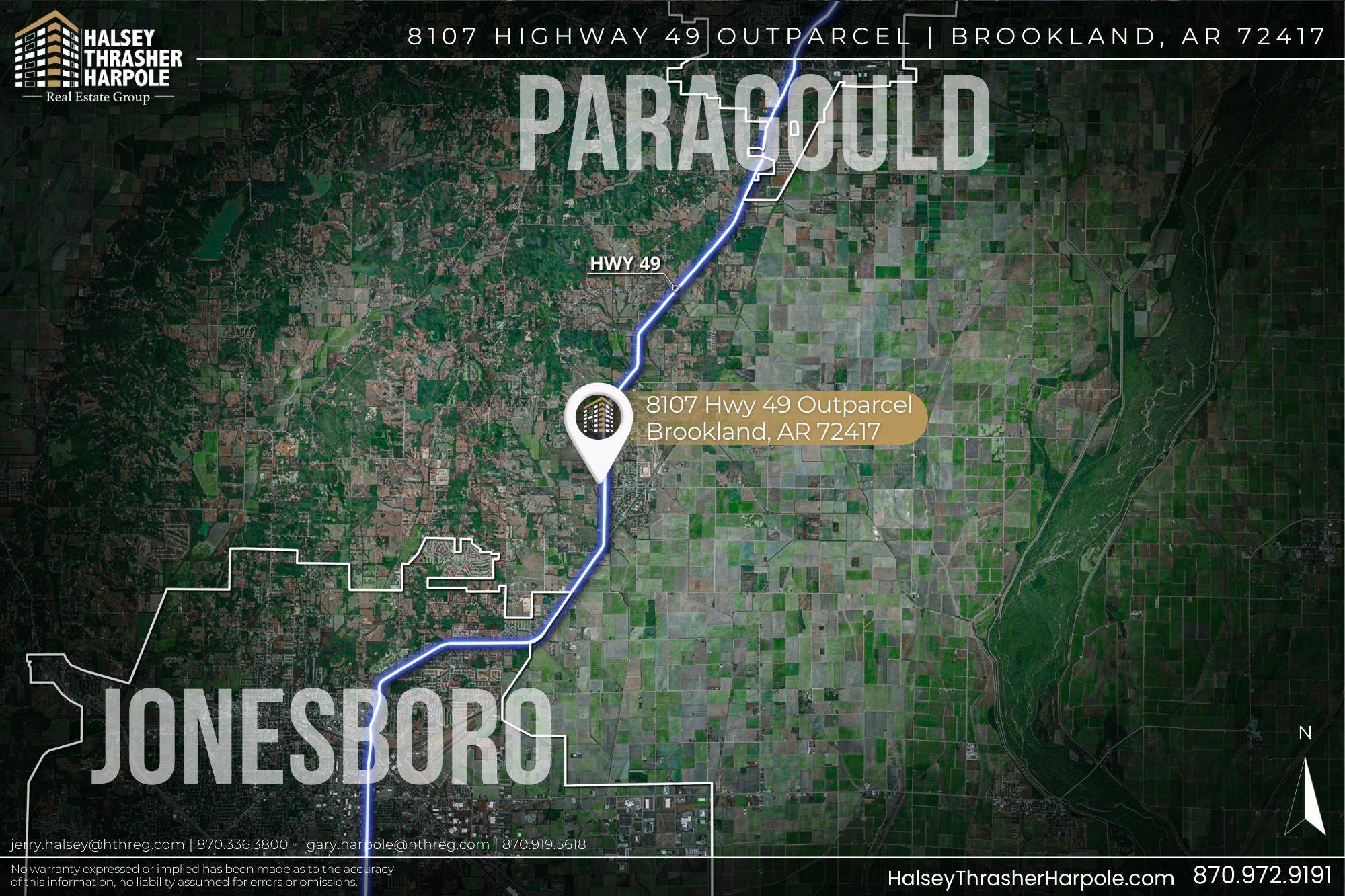 Brookland, AR 72417,8107 Highway 49