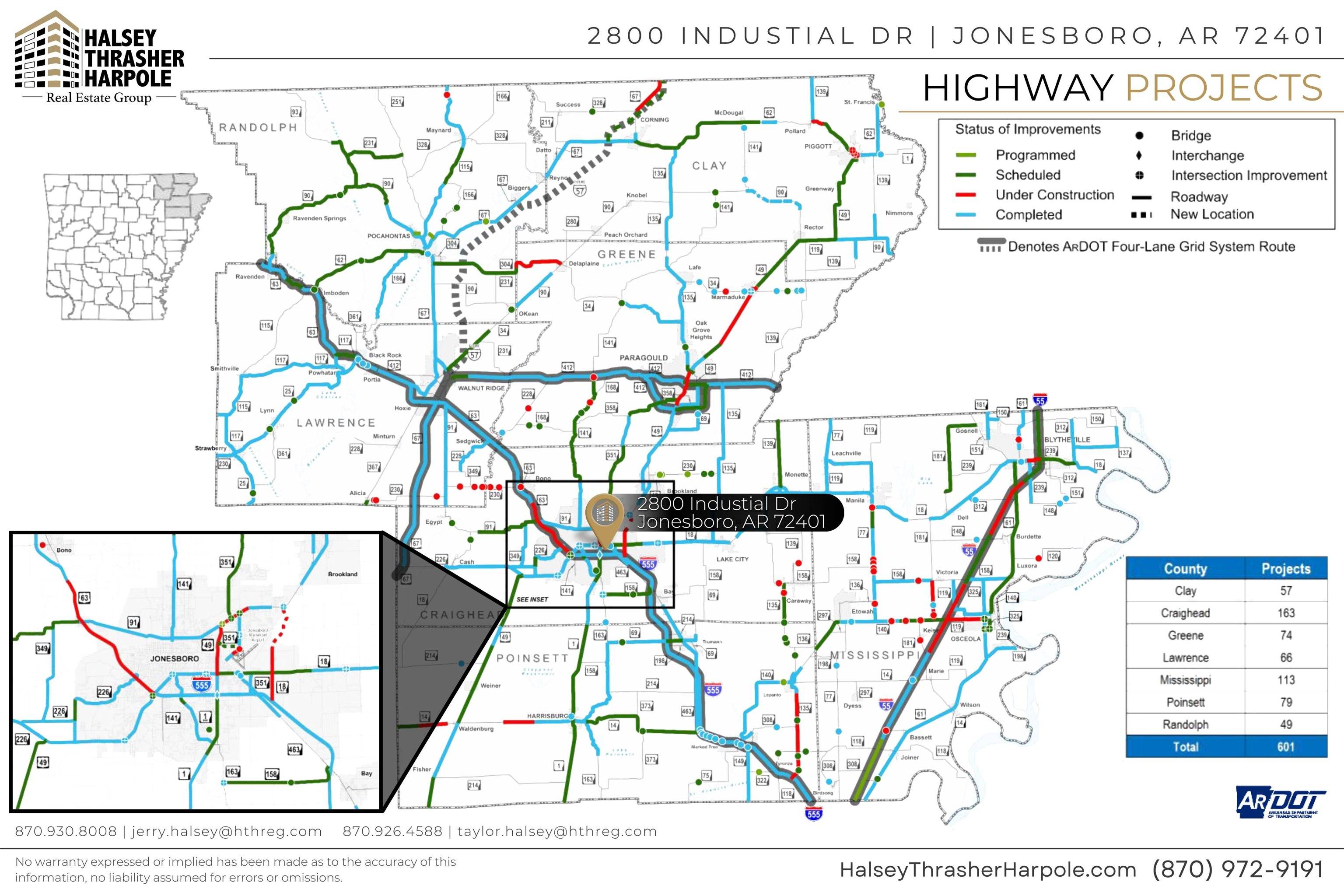Jonesboro, AR 72401,2800 Industrial Dr Drive