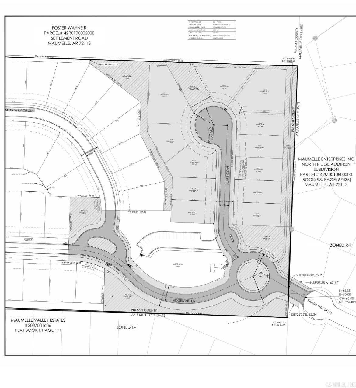 Maumelle, AR 72113,Lot 8 Ellia's Cove