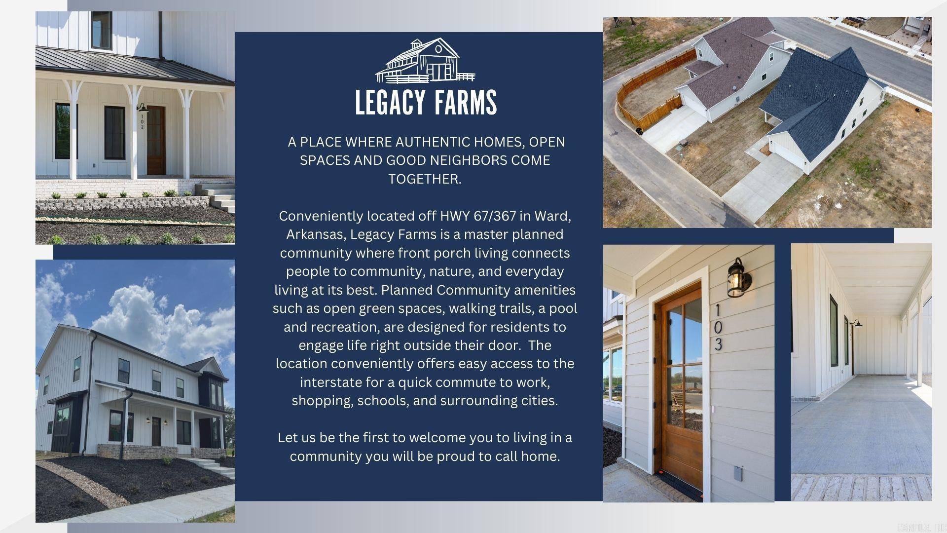 Ward, AR 72176,Lot 8 Legacy Way