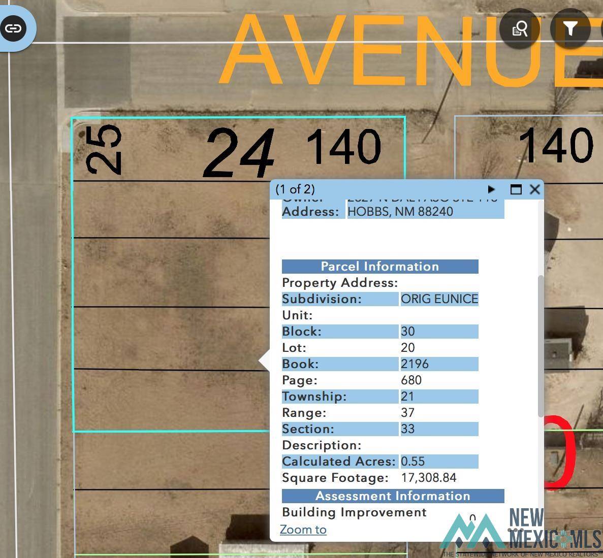 Eunice, NM 88231,TBD Eunice Lot 18-24