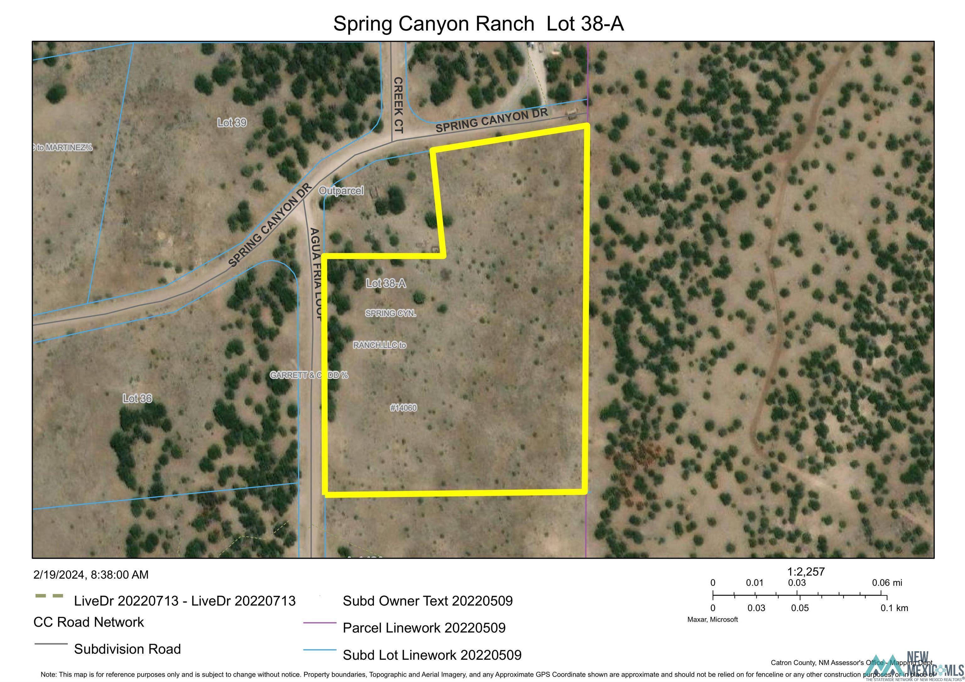 Quemado, NM 87829,LOT 38A AGUA FRIA LOOP #LOT 38A SPRING CANYON RANCH