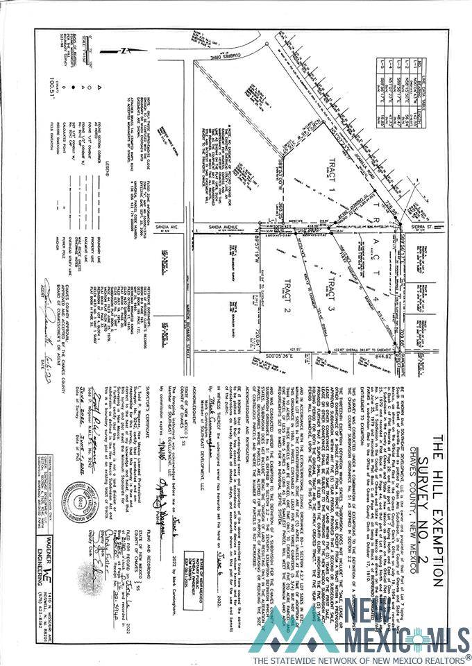Roswell, NM 88201,01 Sandia Avenue Street #Hill Exemption Tract 1