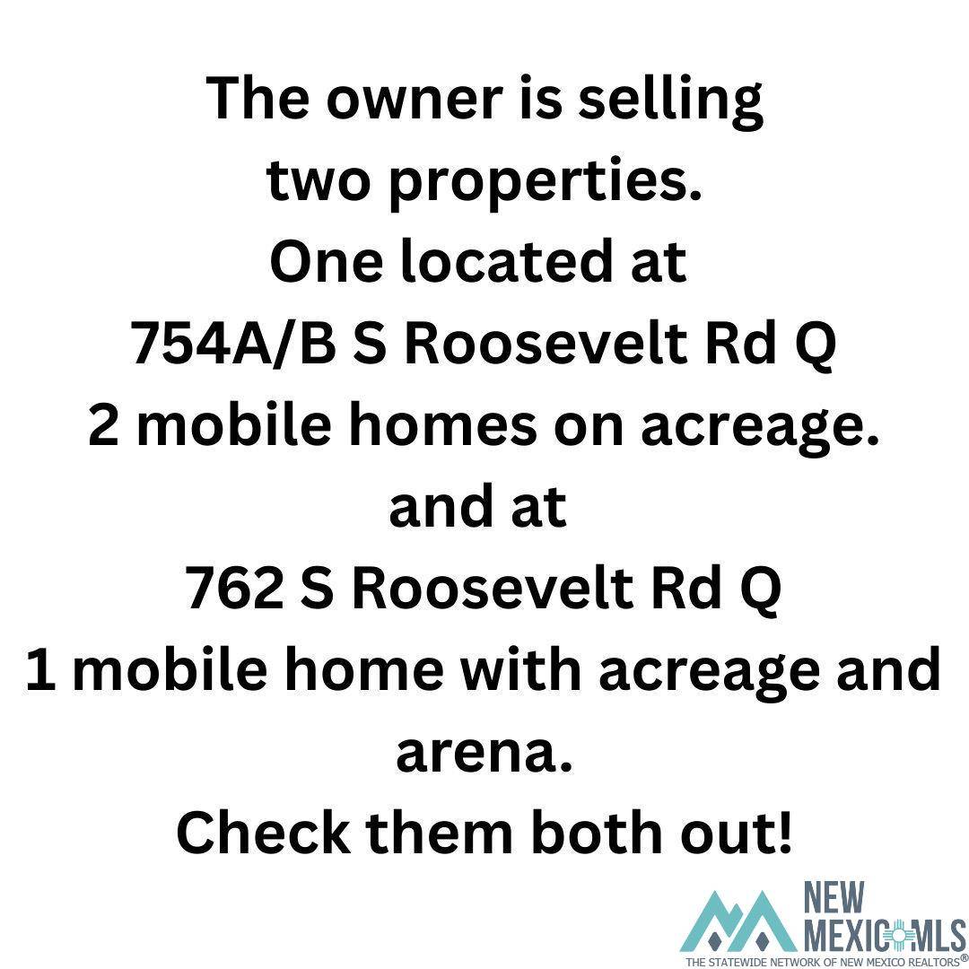 Portales, NM 88130,754A S Roosevelt Rd Q