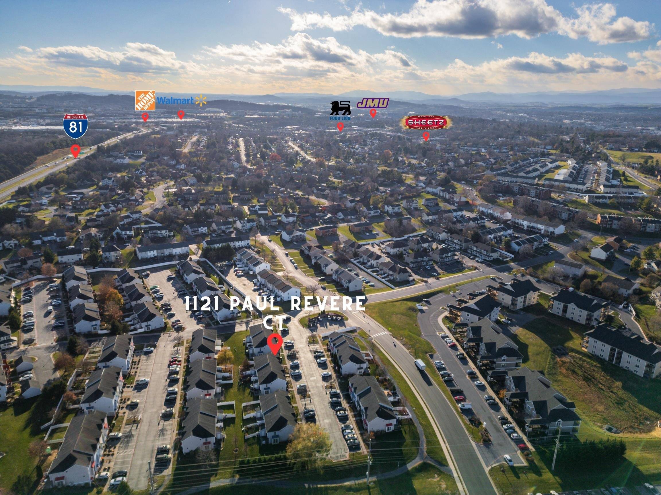 Harrisonburg, VA 22802,1121 PAUL REVERE CT