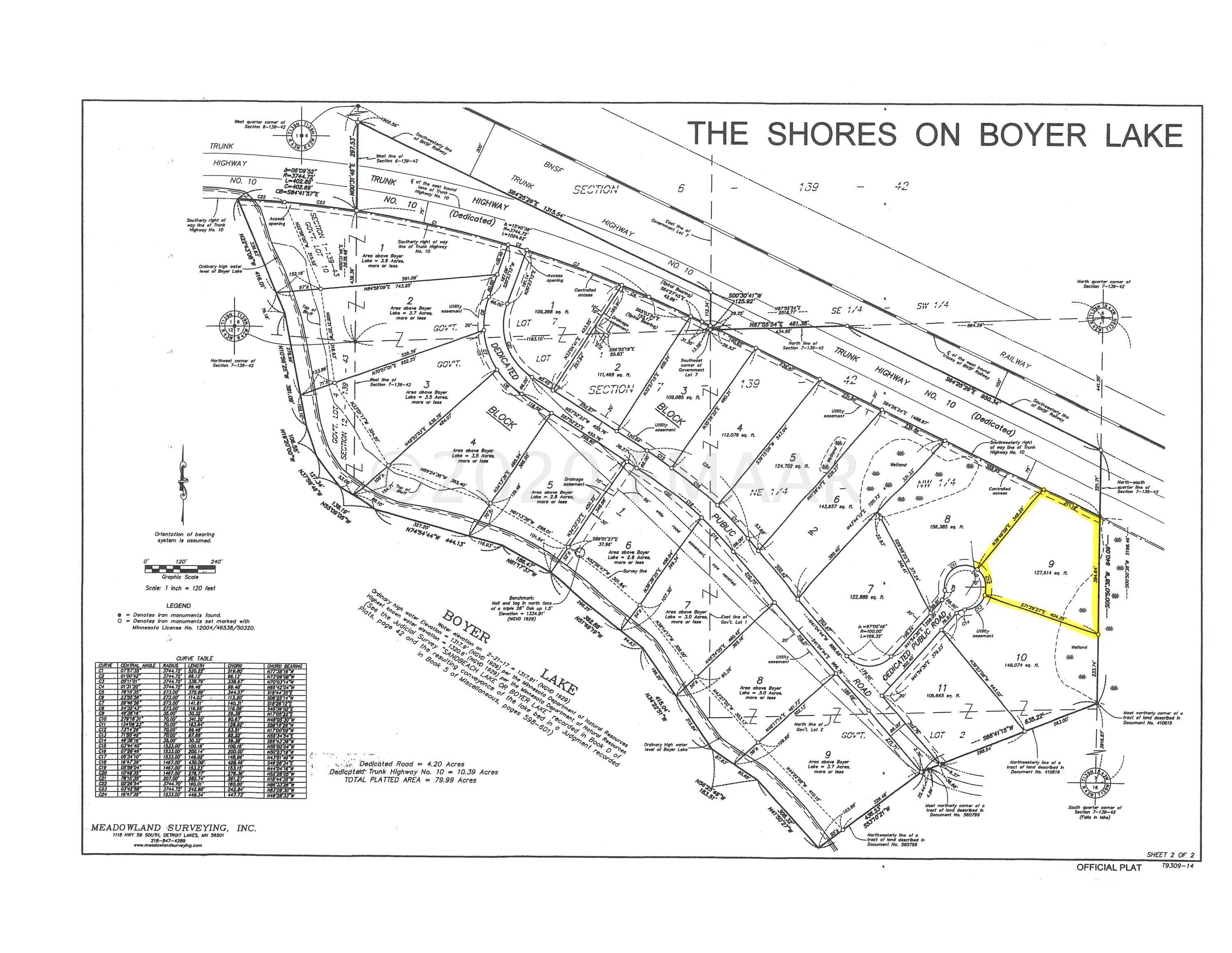 Lake Park, MN 56554,LOT 9 BLK2 THE SHORES ON BOYER LAKE --