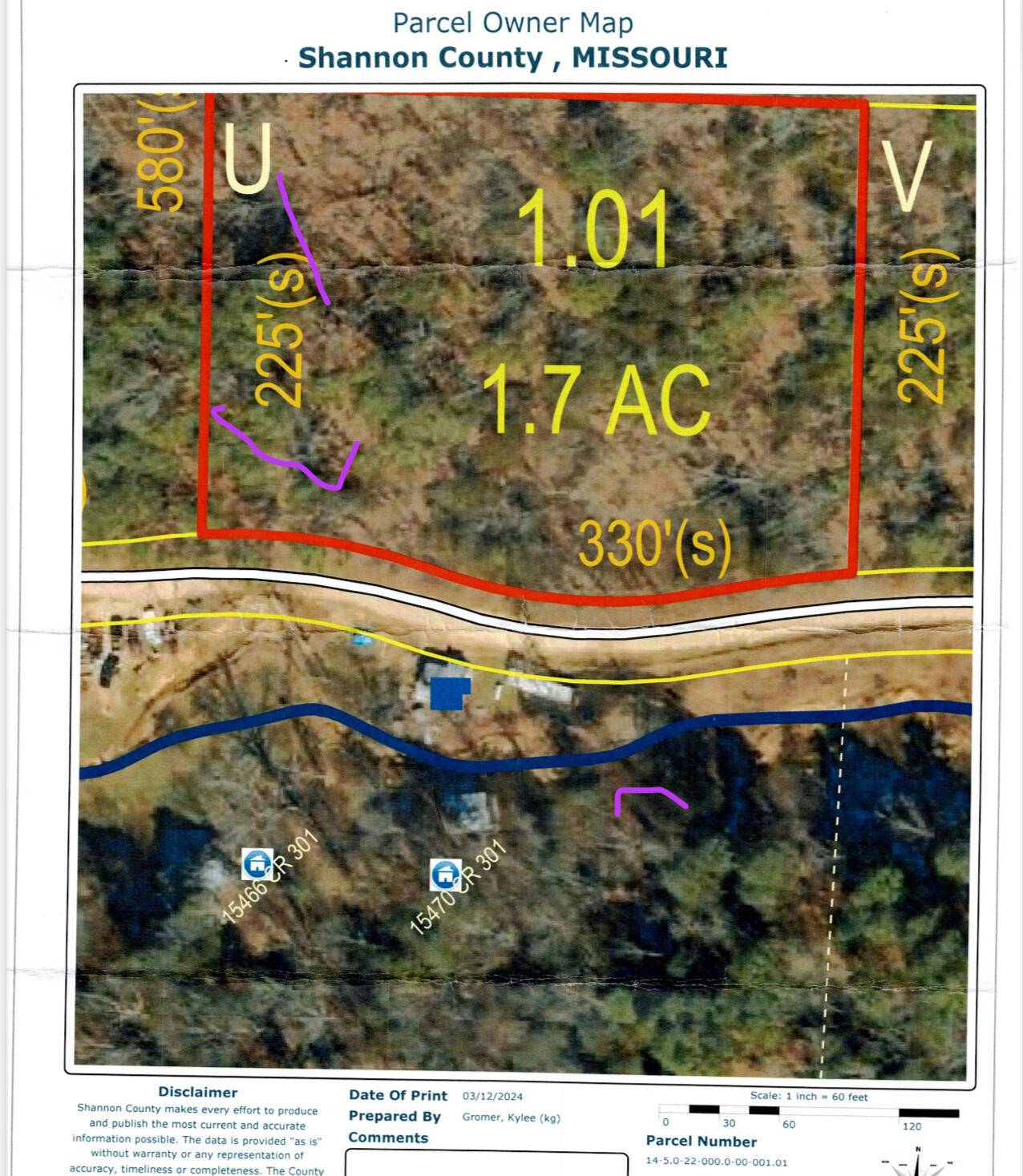 Eminence, MO 65466,000 County Road 301