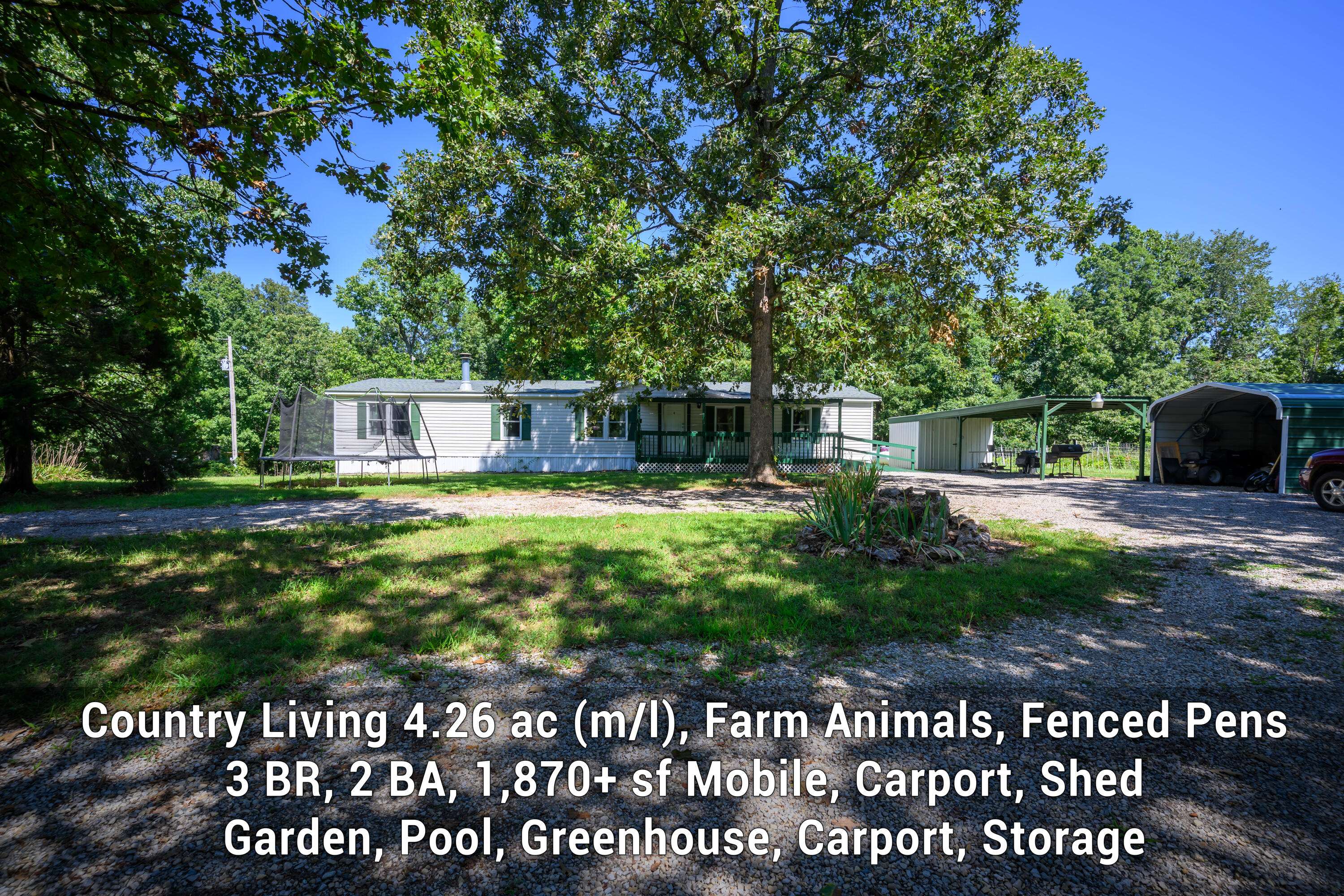 Gainesville, MO 65655,201 County Road 615b