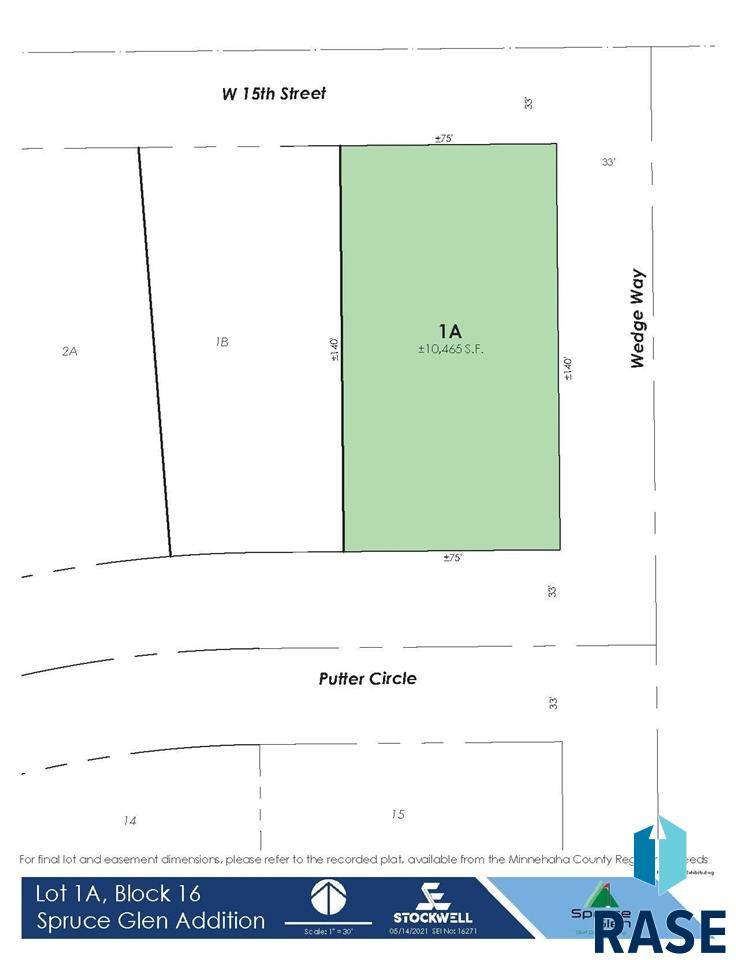 Dell Rapids, SD 57022,Putter Cir (Lots 1A & 1B Blk 16)