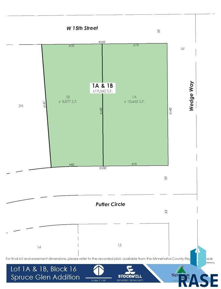 Dell Rapids, SD 57022,Putter Cir (Lots 1A & 1B Blk 16)
