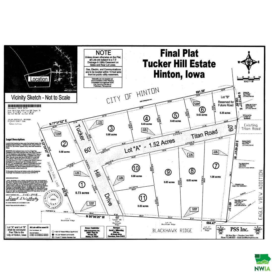 Hinton, IA 51024,Lot 4 Titan Road