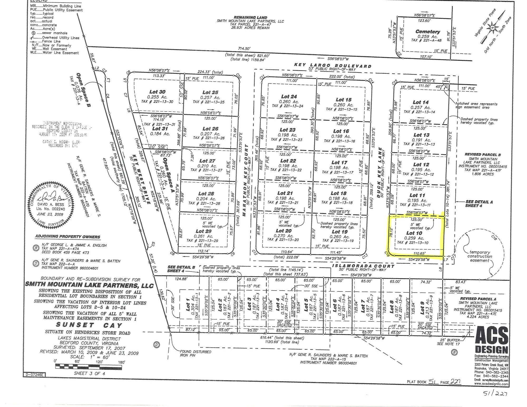 Moneta, VA 24121,Lot 10 Duck Key LN