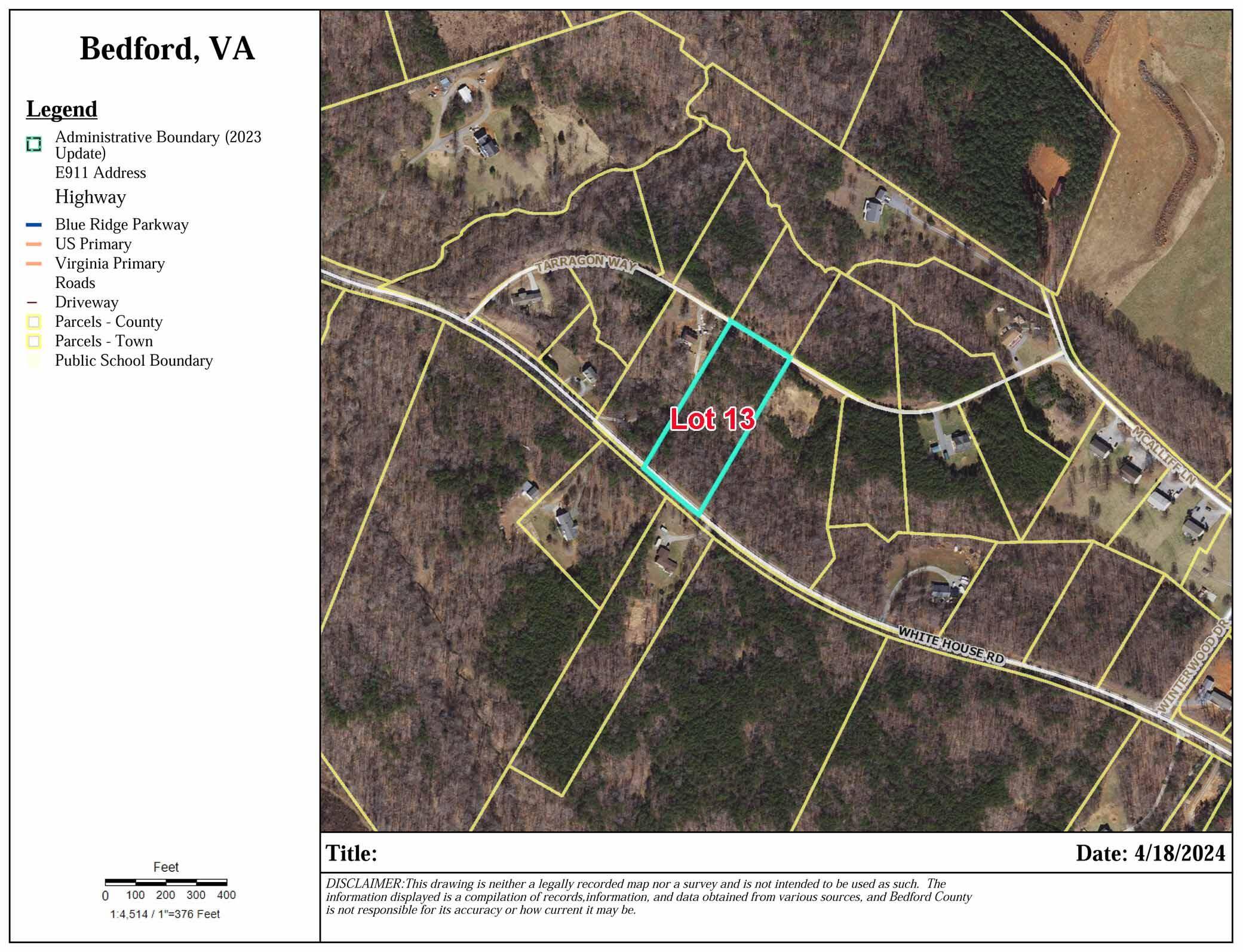 Moneta, VA 24121,Lot 13 Tarragon WAY