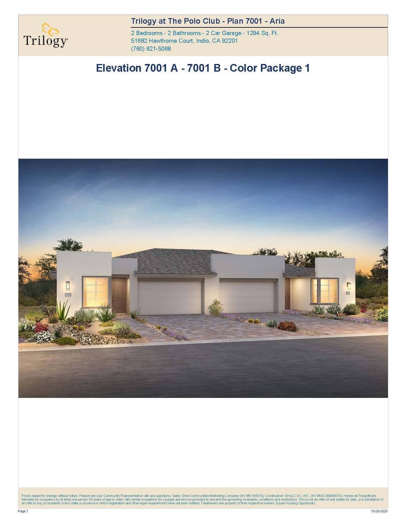 Indio, CA 92201,51710 Ponderosa (Lot 7070) DR