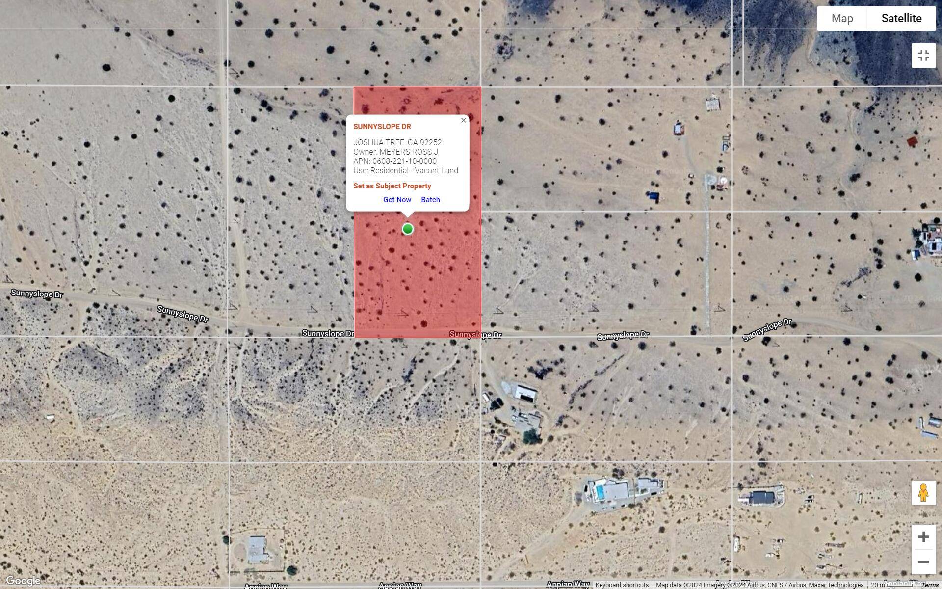 Joshua Tree, CA 92252,5 Sunnyslope DR