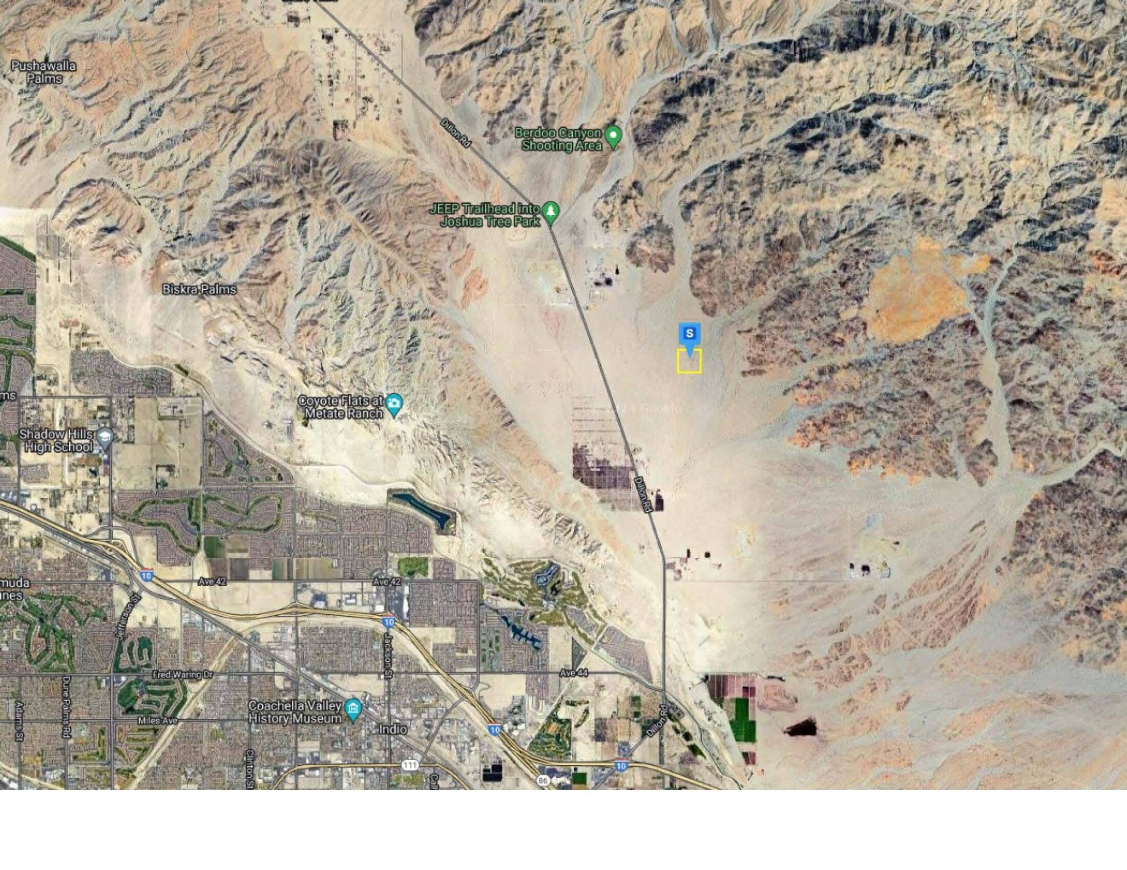 Indio, CA 92201,4000 40.00 Acres M/L In Por Sw 1/4