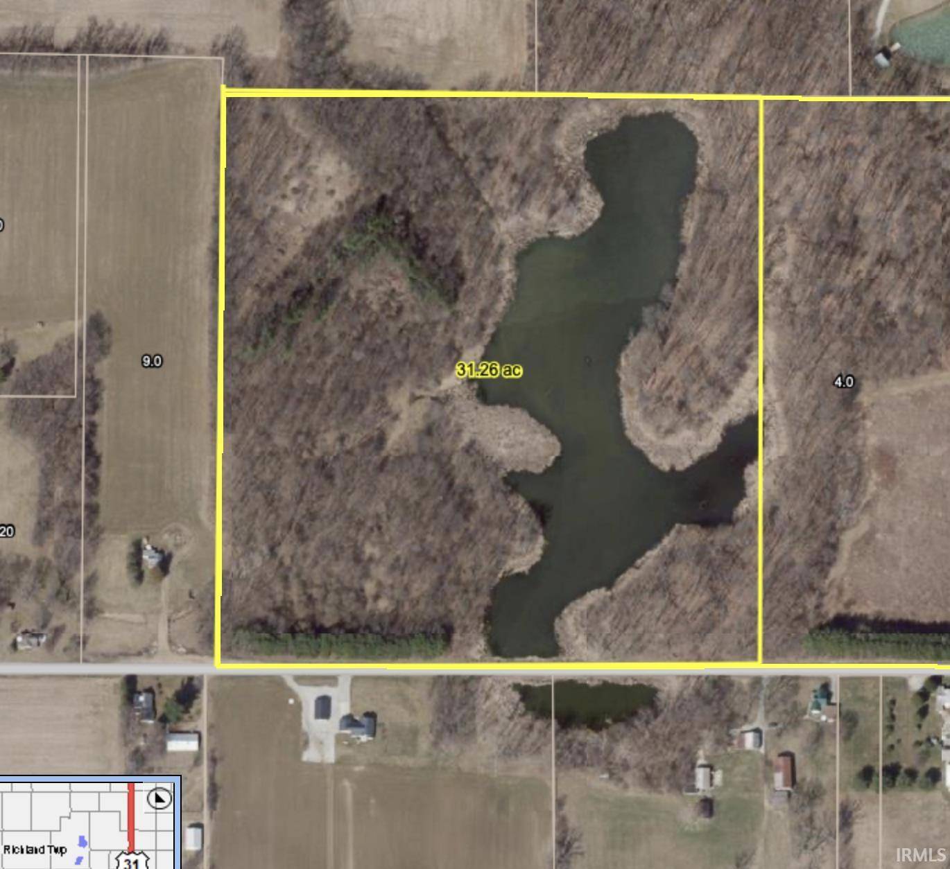 Rochester, IN 46975,V/L 31 ACRES W 450