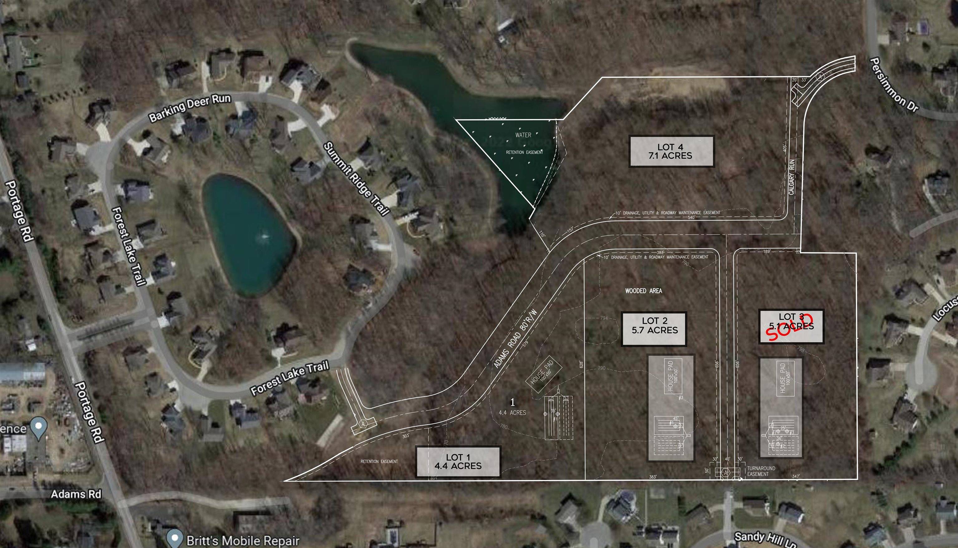 South Bend, IN 46628,Lot 1 Forest Lake Trail #1