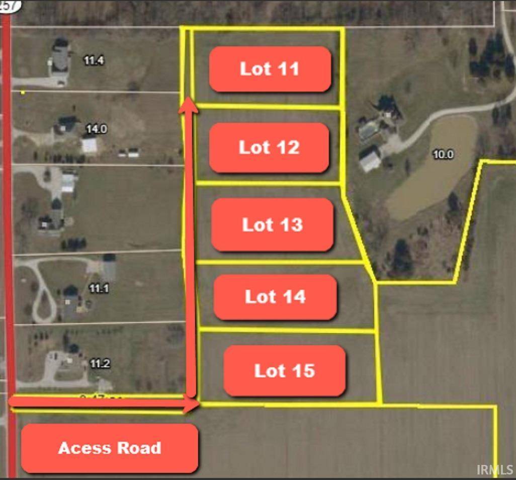 Washington, IN 47501,2 Acres Lot 12 E 300 S Road