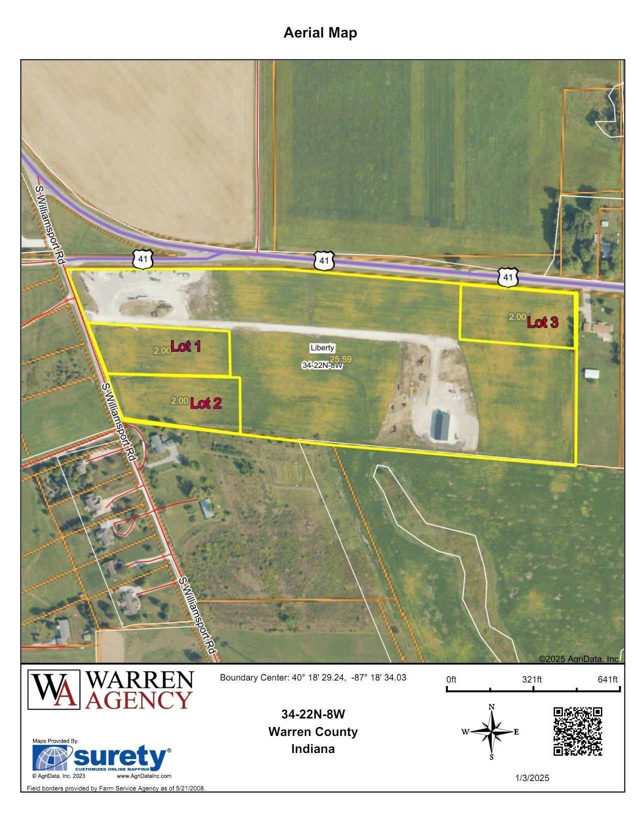 Williamsport, IN 47993,575 S Williamsport Lot 2 Road
