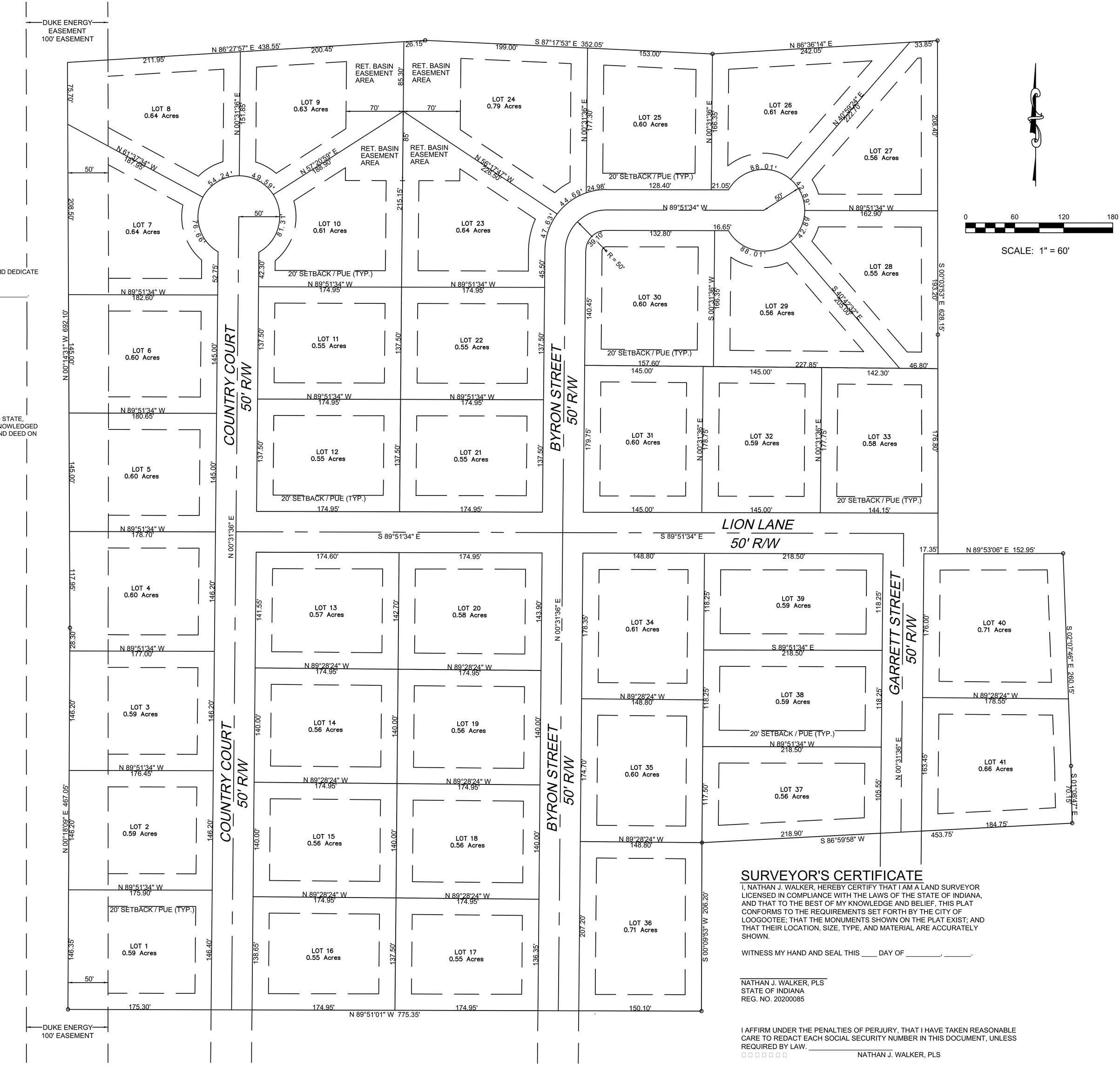 Loogootee, IN 47553,Lot 5 Country Court S/D V