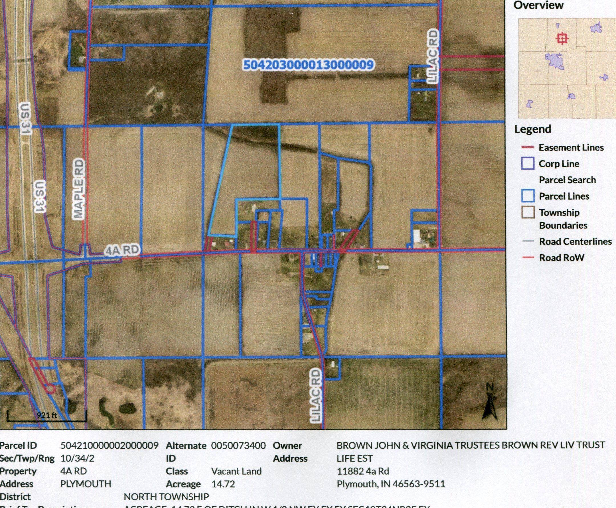 Plymouth, IN 46563,TBD 4a Road