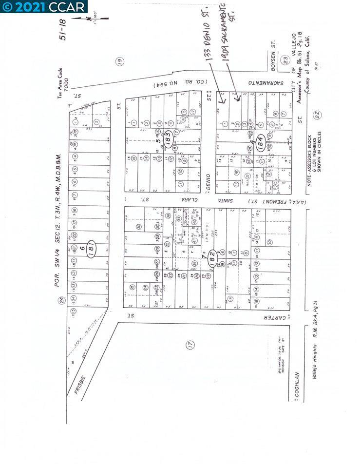 Vallejo, CA 94590,1909 Sacramento St