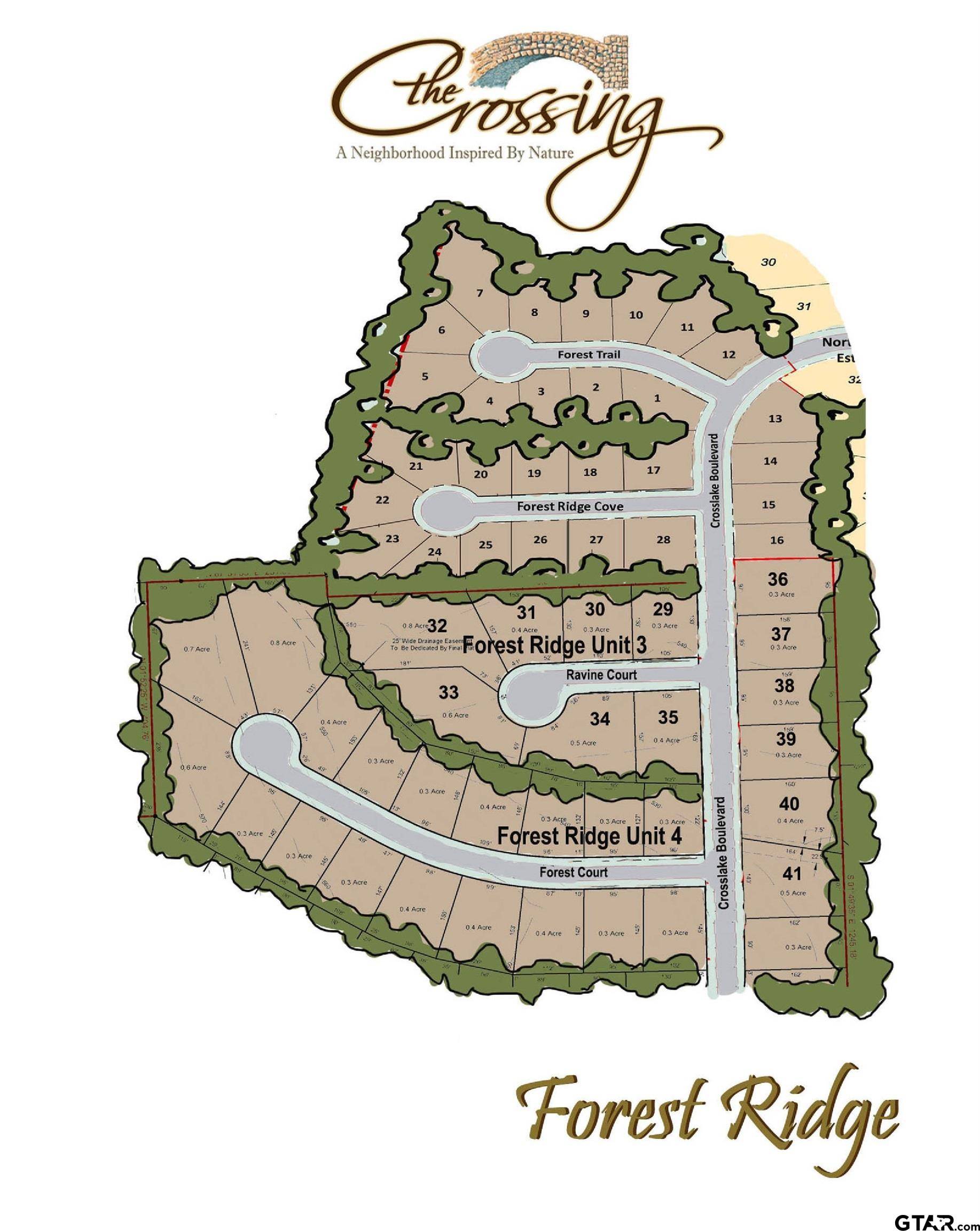 Tyler, TX 75703,3125 Forest Ridge Cove Lot 21