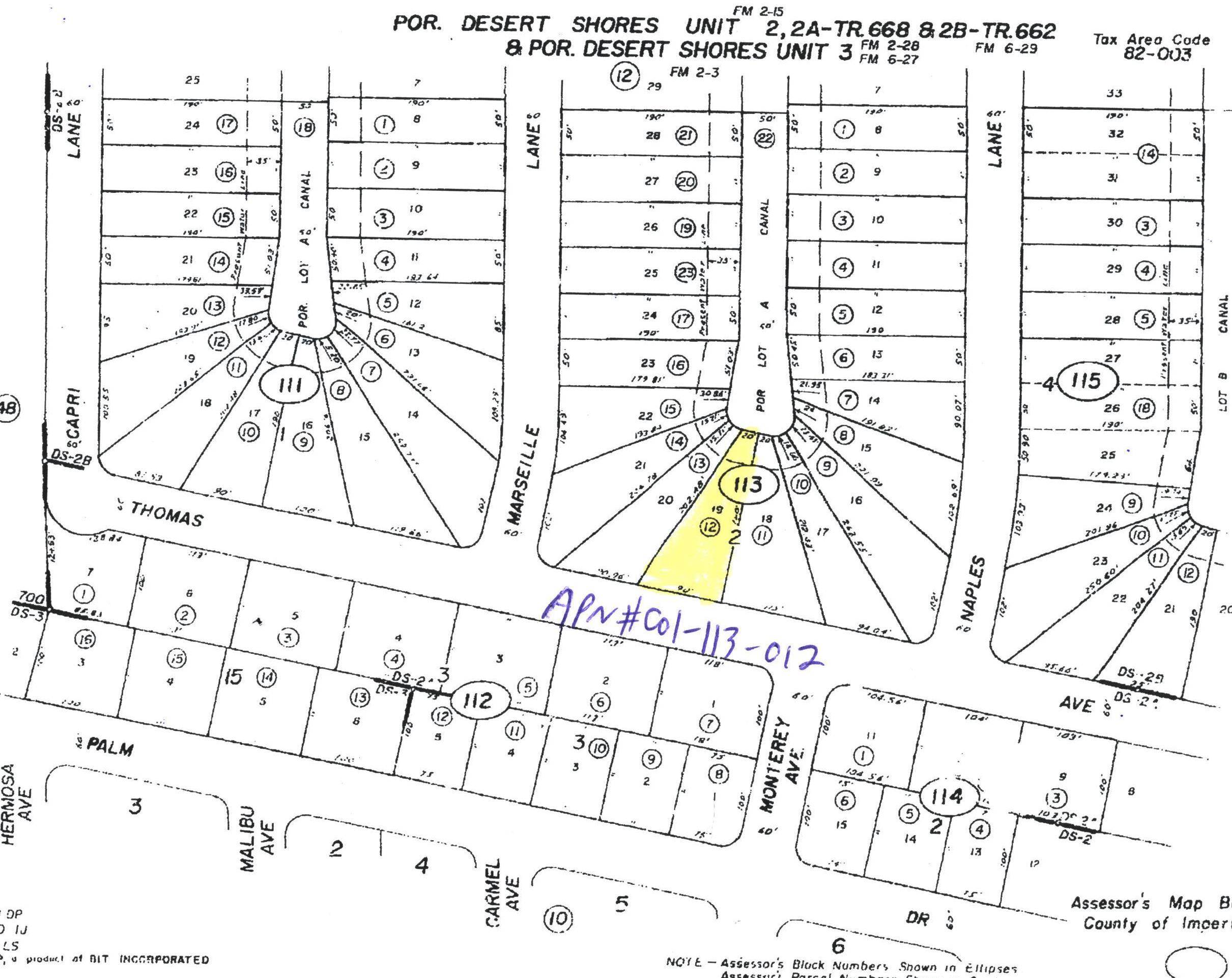 Desert Shores, CA 92274,3772 Thomas AVE