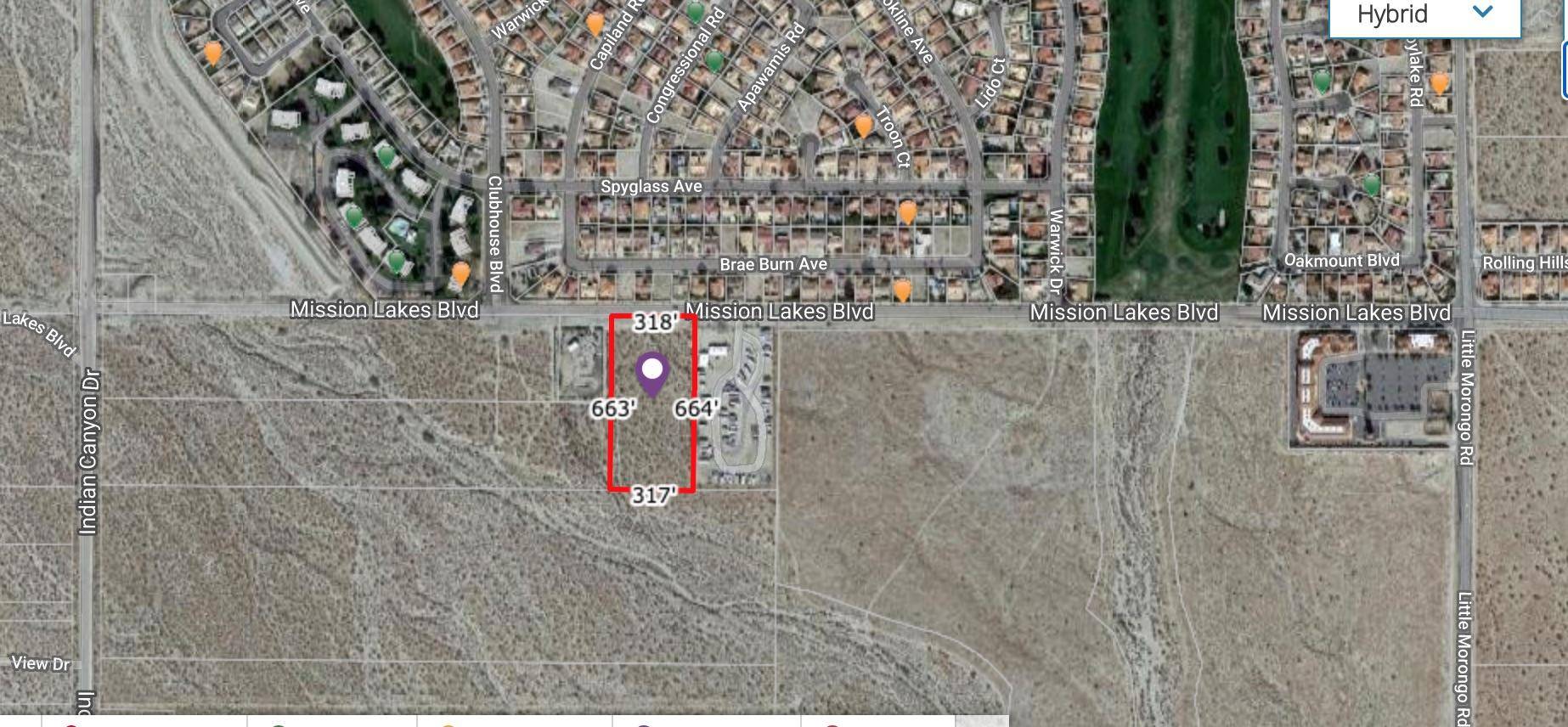 Desert Hot Springs, CA 92240,5 Acres Mission Lakes Blvd