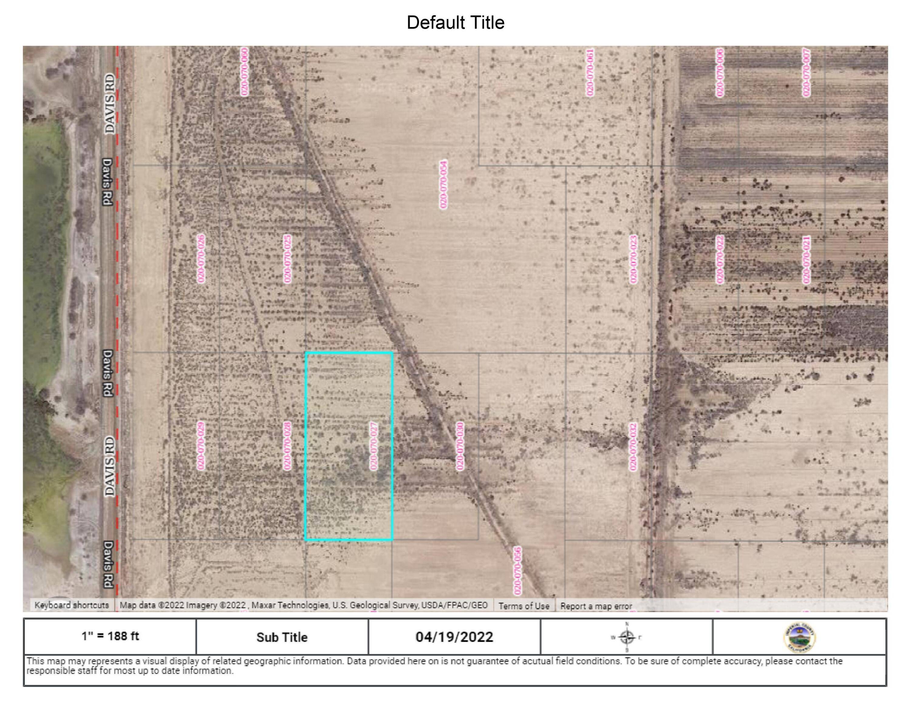 Niland, CA 92257,0 Pound RD