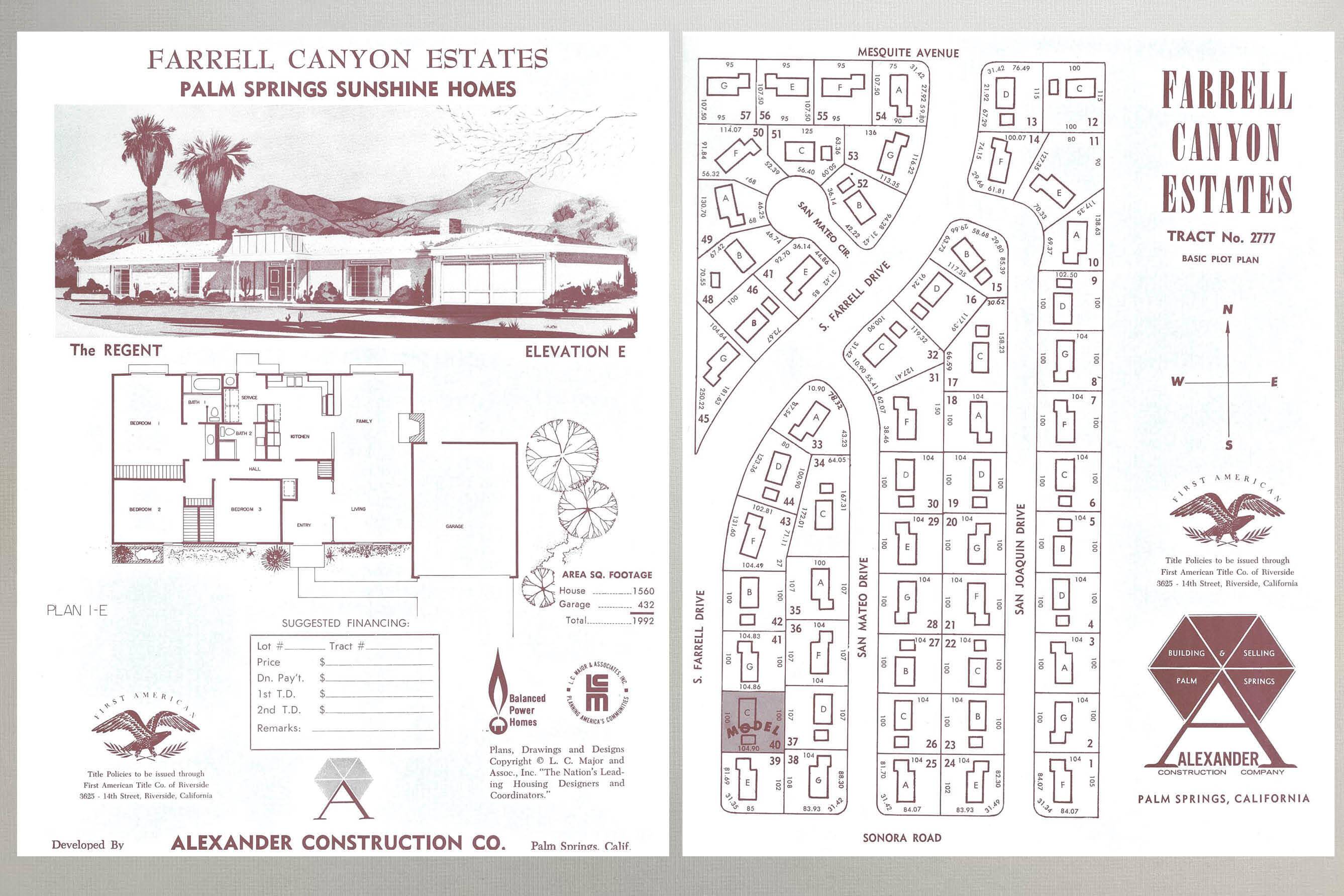 Palm Springs, CA 92264,1177 S Farrell DR