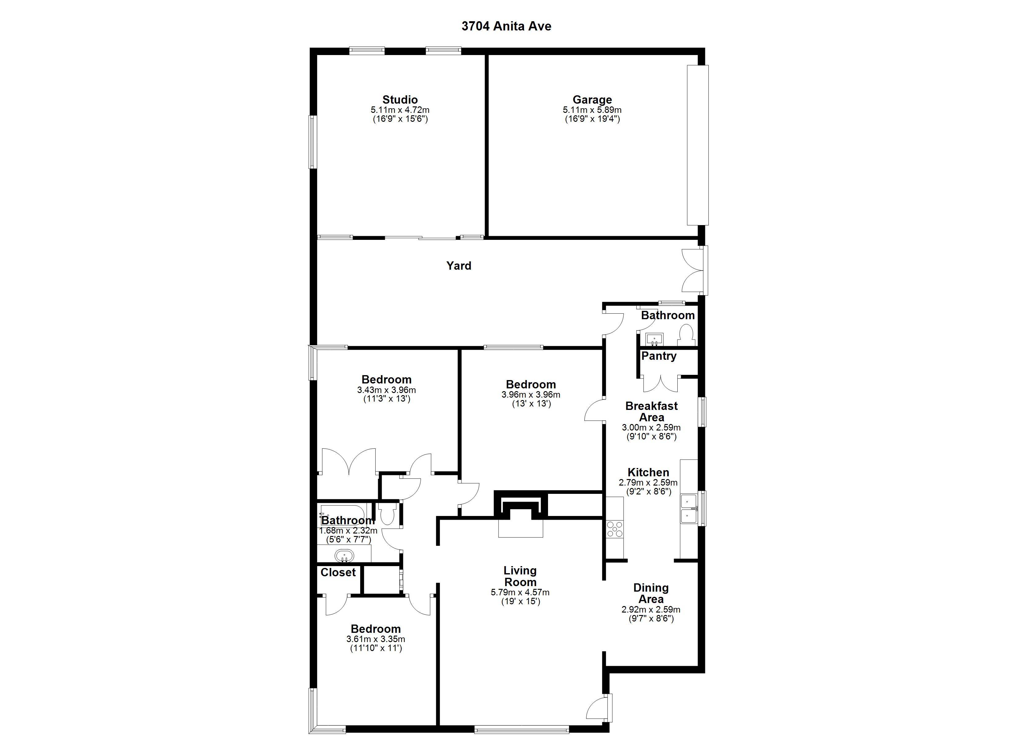 Pasadena, CA 91107,3704 ANITA AVE