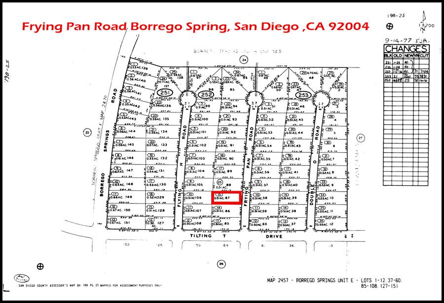 Borrego Springs, CA 92004,0 Borrego-San diego RD