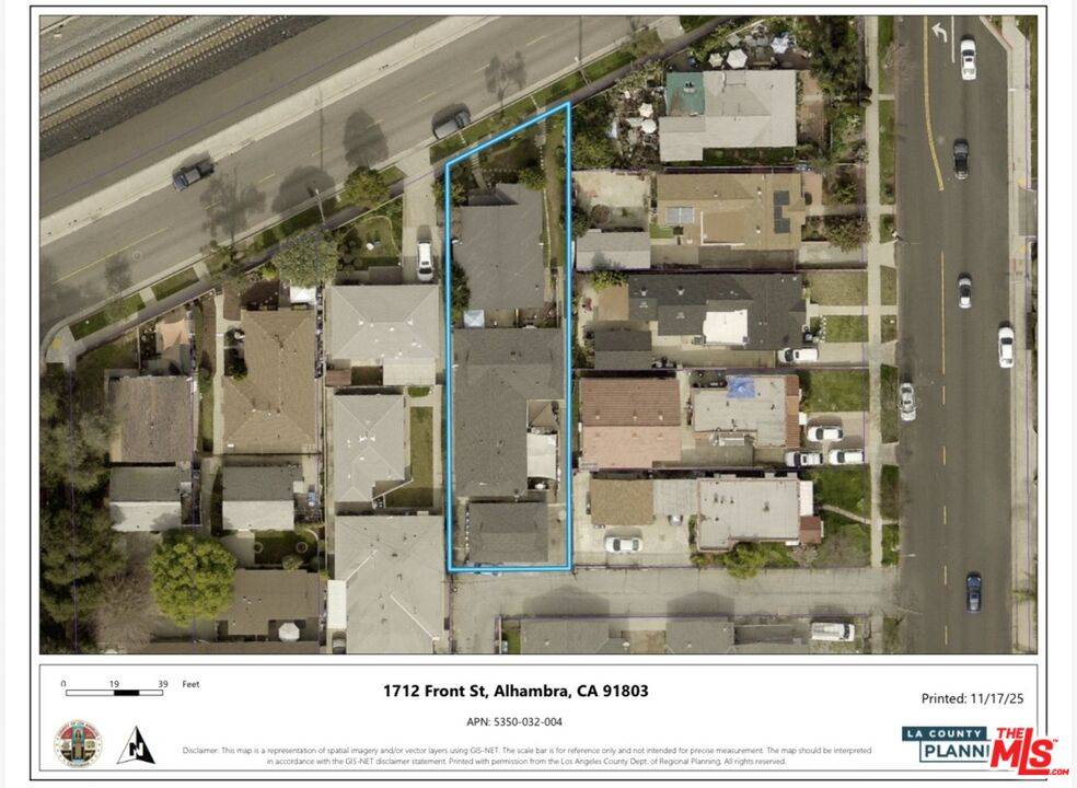Alhambra, CA 91803,1712 Front St