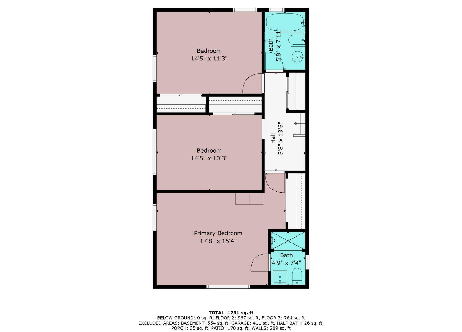 Colonia, NJ 07067,64 S Cliff RD S
