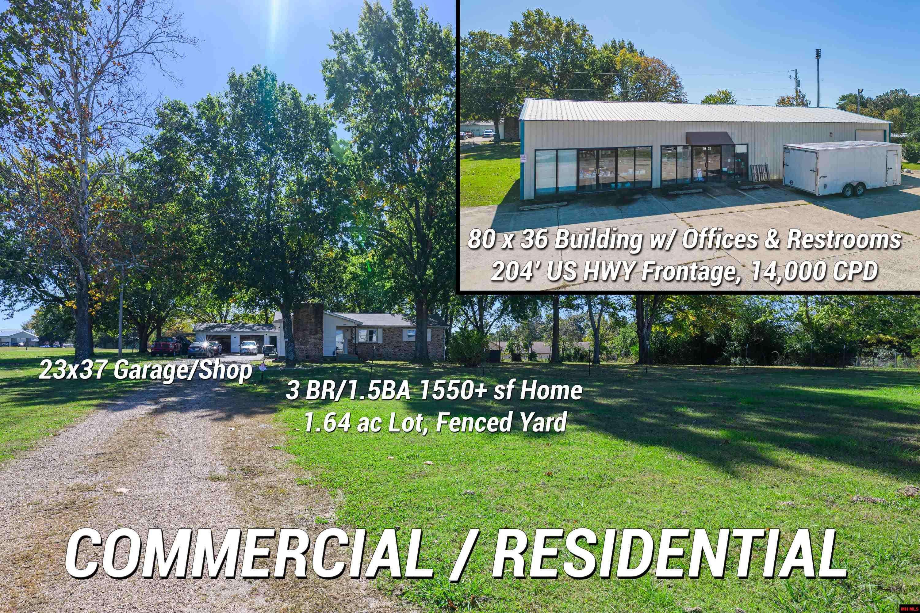 Gassville, AR 72635,7070 HWY 62 WEST