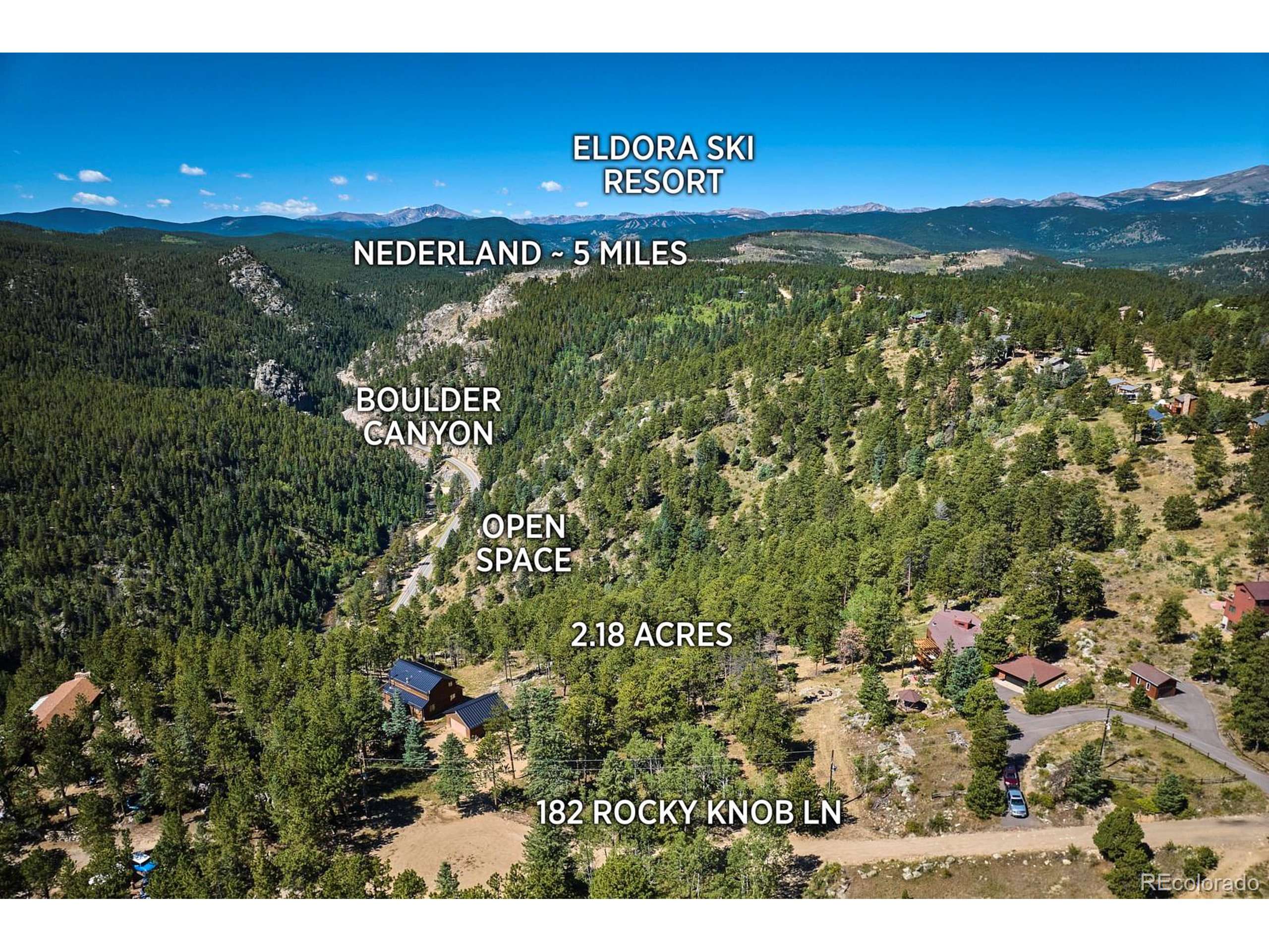 Nederland, CO 80466,182 Rocky Knob Ln