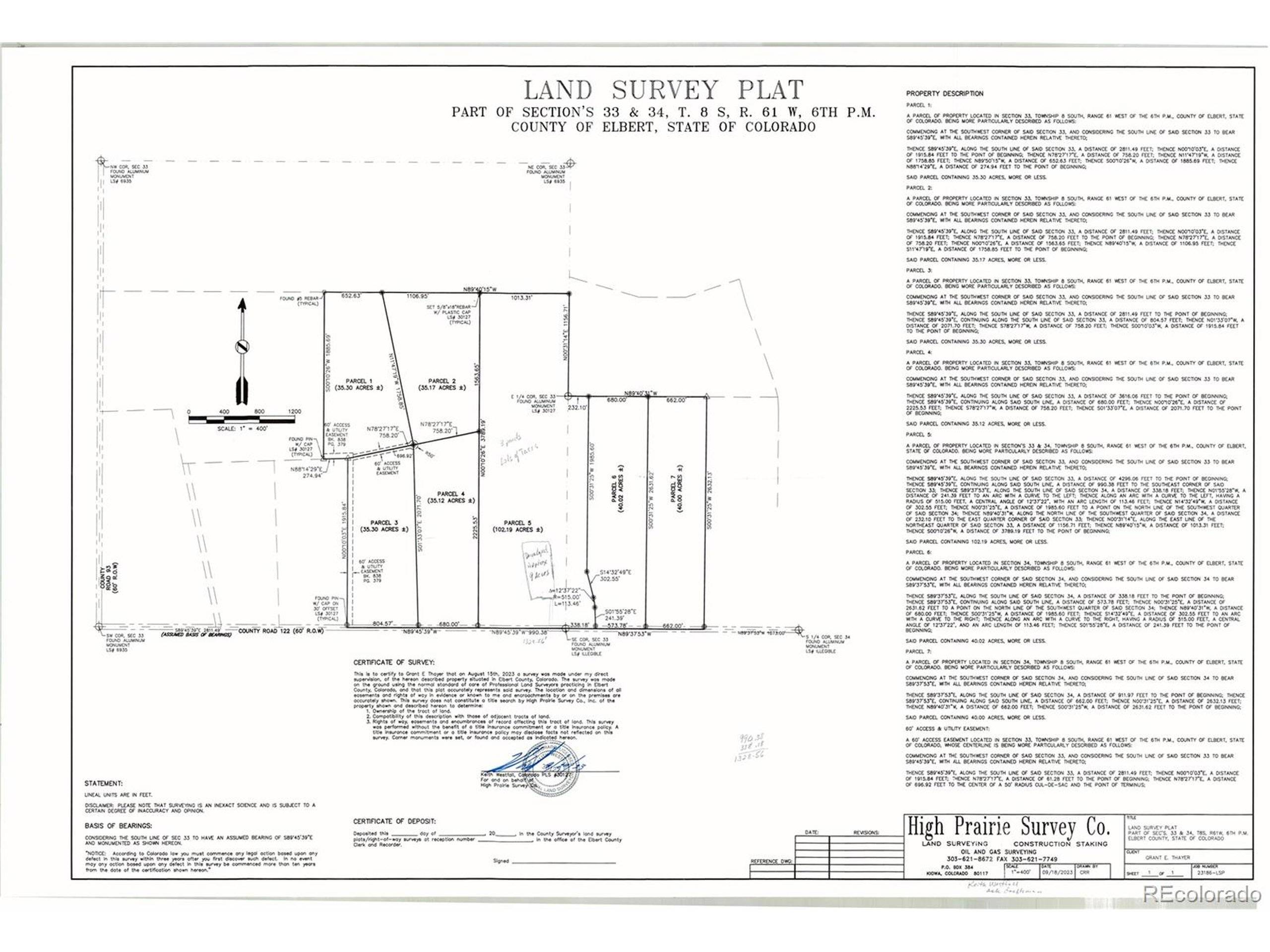 Ramah, CO 80832,TBD County Road 122 Parcel 1