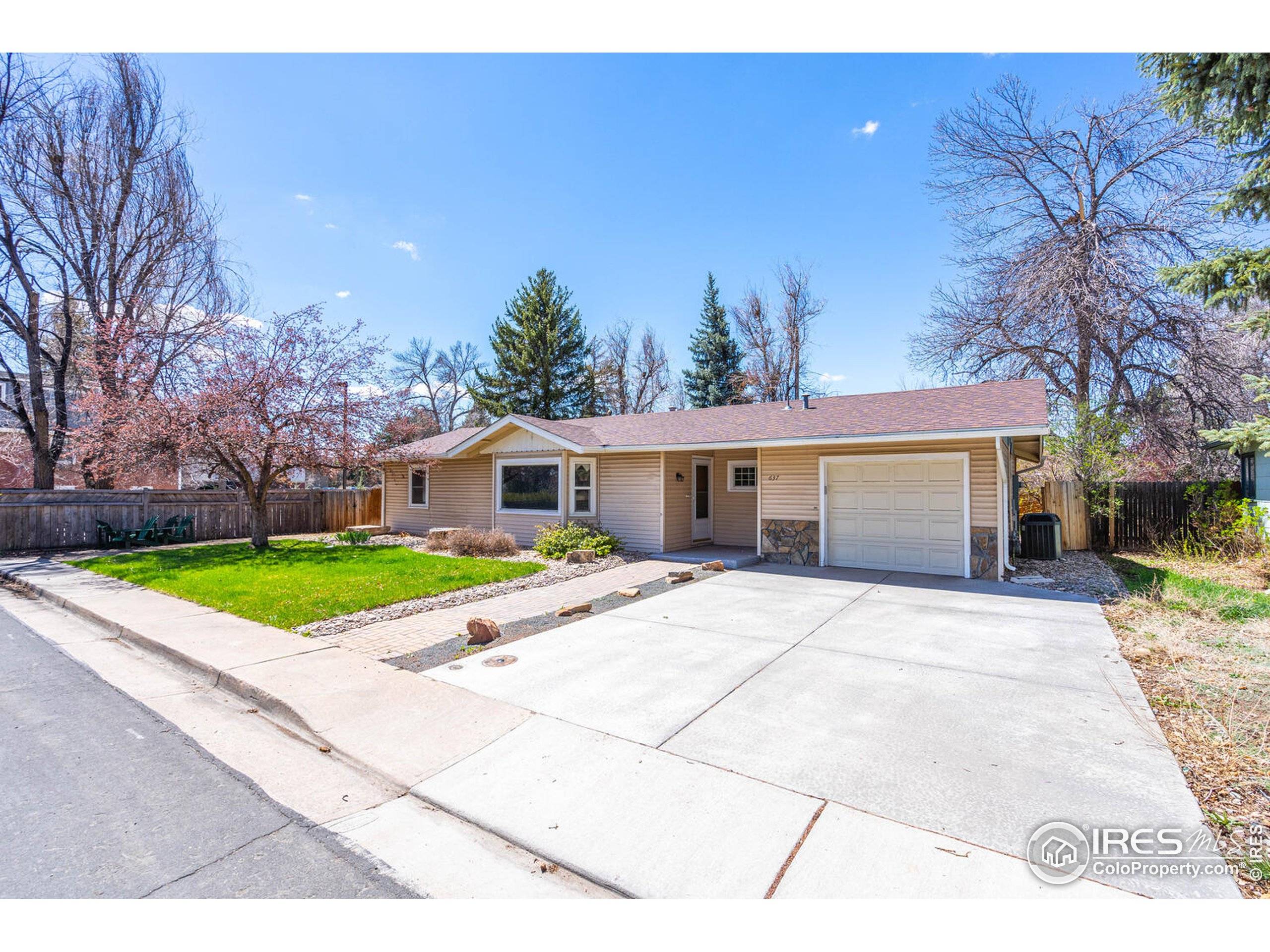 Fort Collins, CO 80521,637 W Coy Dr