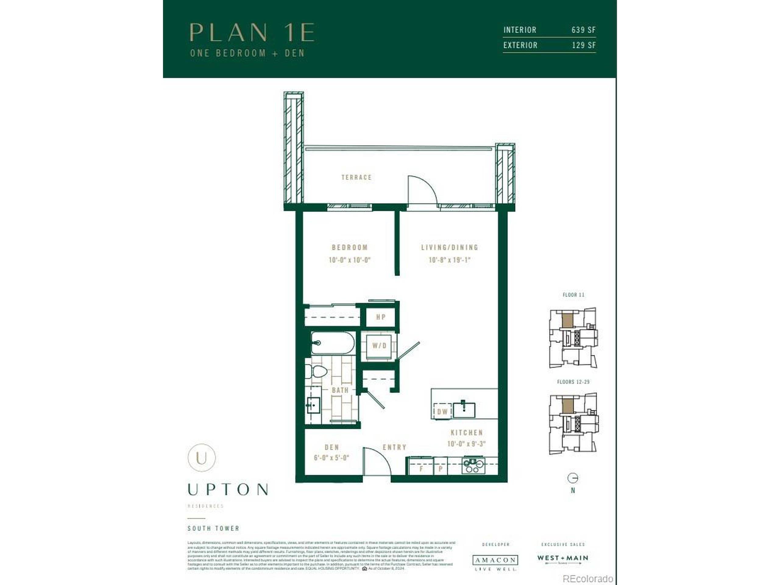 Denver, CO 80202,525 18th St #1207