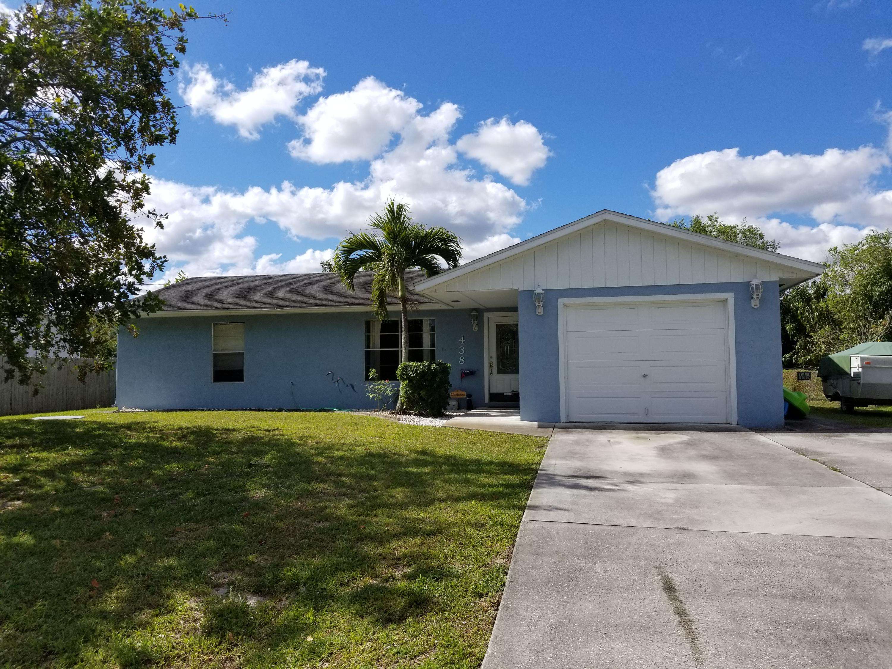 Port Saint Lucie, FL 34983,438 SW Violet AVE