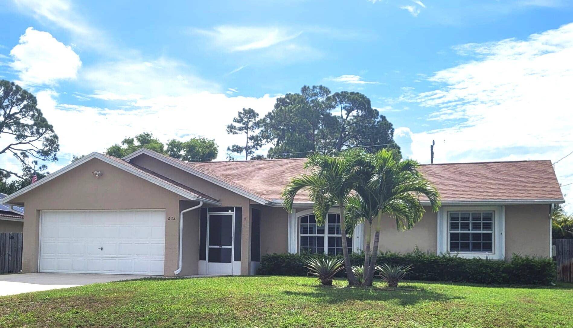 Port Saint Lucie, FL 34983,232 NE Sagamore TER