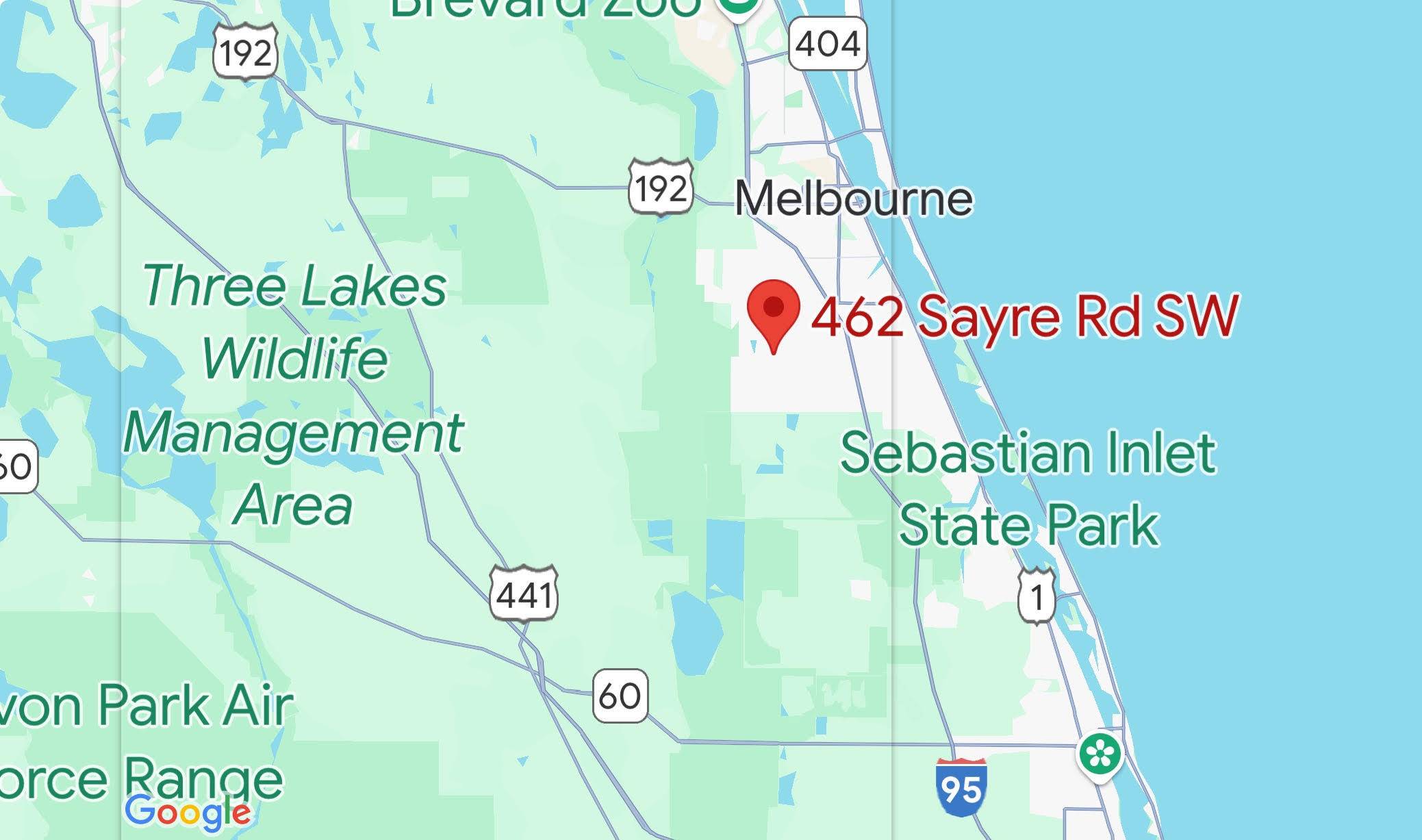 Palm Bay, FL 32908,462 SW Sayre RD