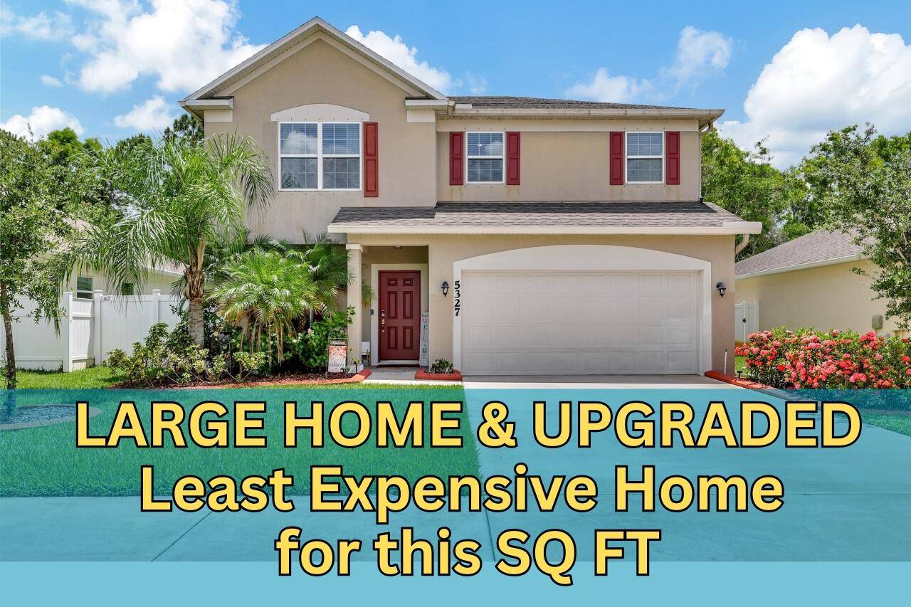 Port Saint Lucie, FL 34986,5327 NW Wisk Fern CIR