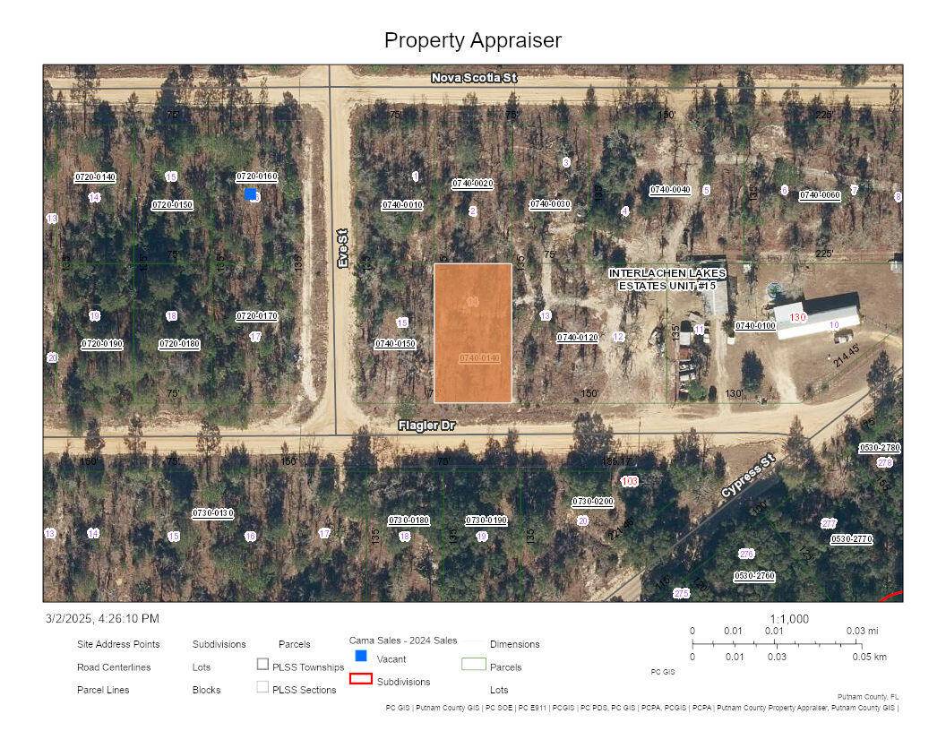 Interlachen, FL 32148,106 Flagler DR